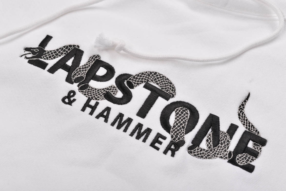 Lapstone & Hammer LAPSTONE UNITE HOODIE - WHITE