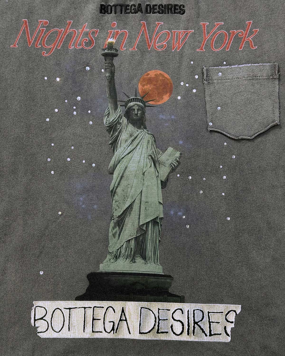Bottega Desires Nights In NY Layered Long Sleeve Black