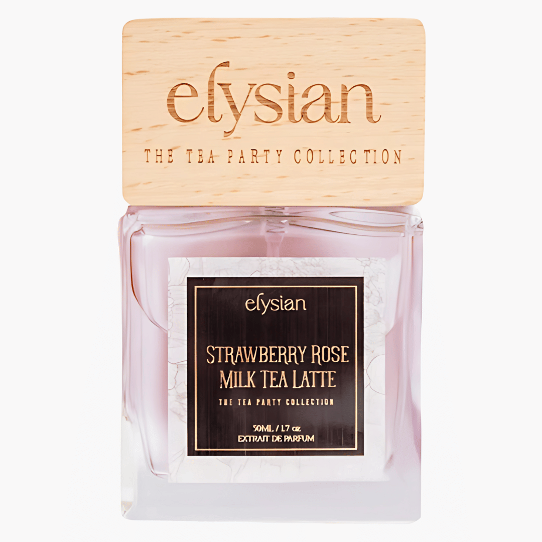 Elysian Strawberry Rose Milk Tea Latte Extrait