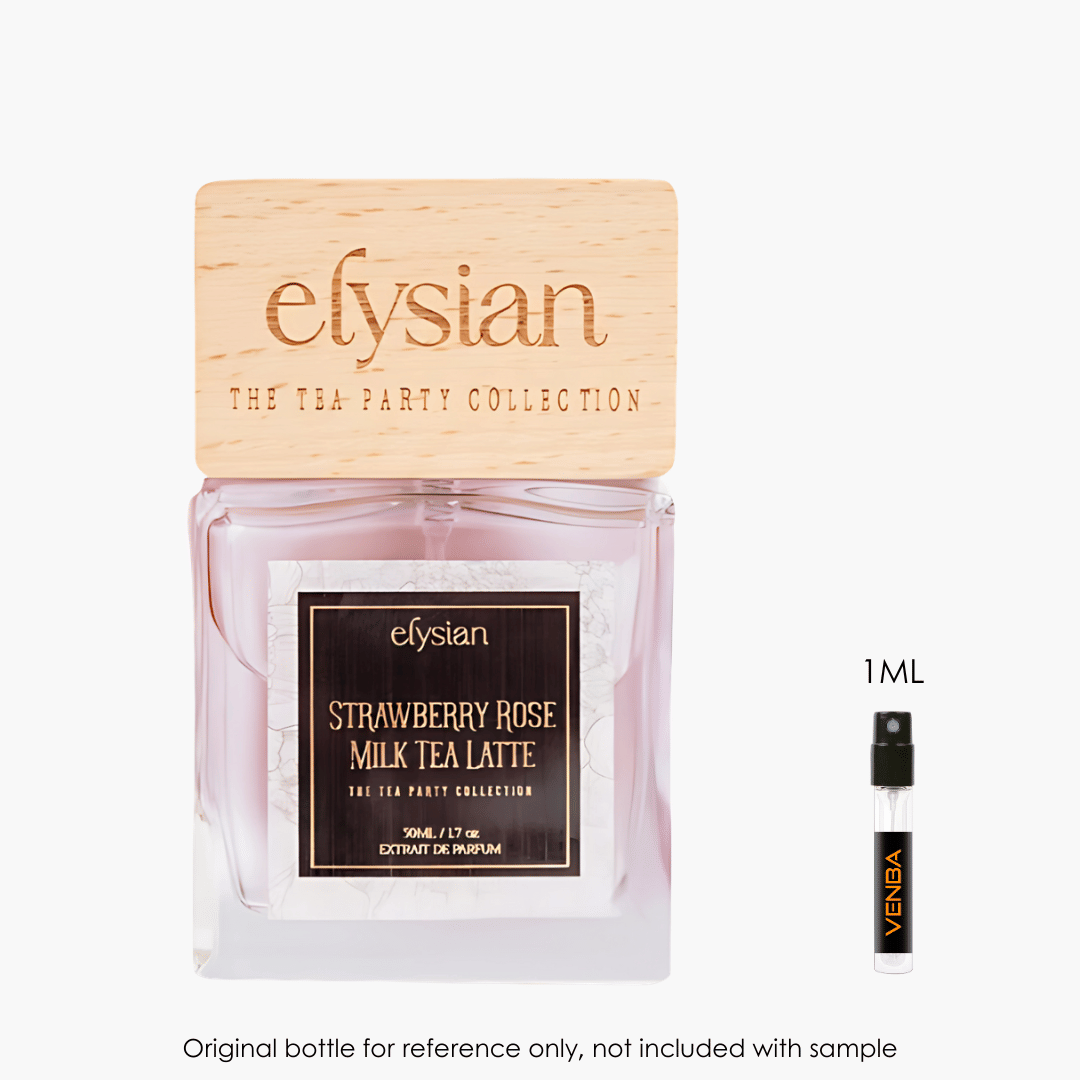 Elysian Strawberry Rose Milk Tea Latte Extrait