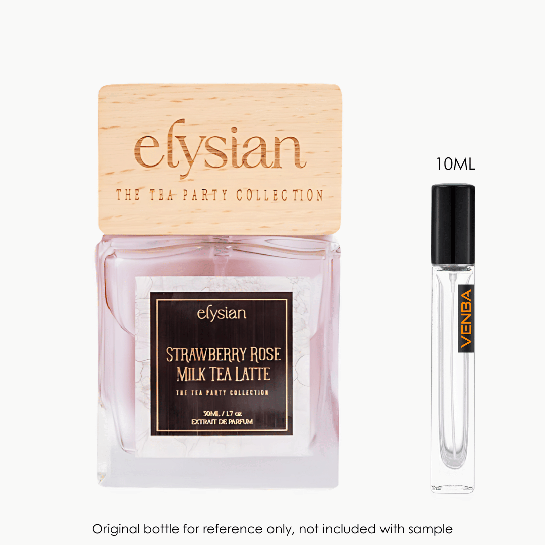 Elysian Strawberry Rose Milk Tea Latte Extrait
