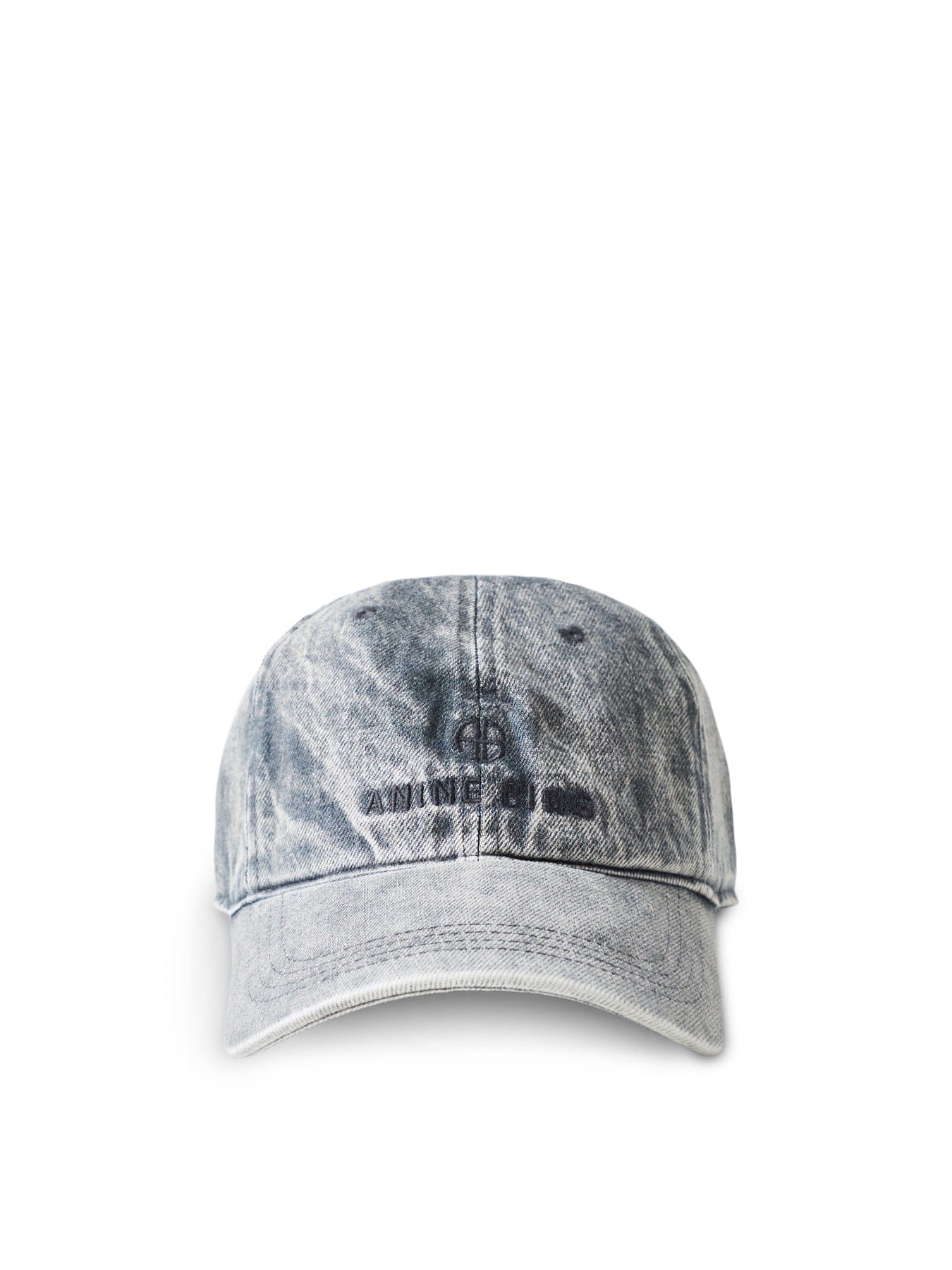 Anine Bing Jeremy Baseball Cap Oyster Grey