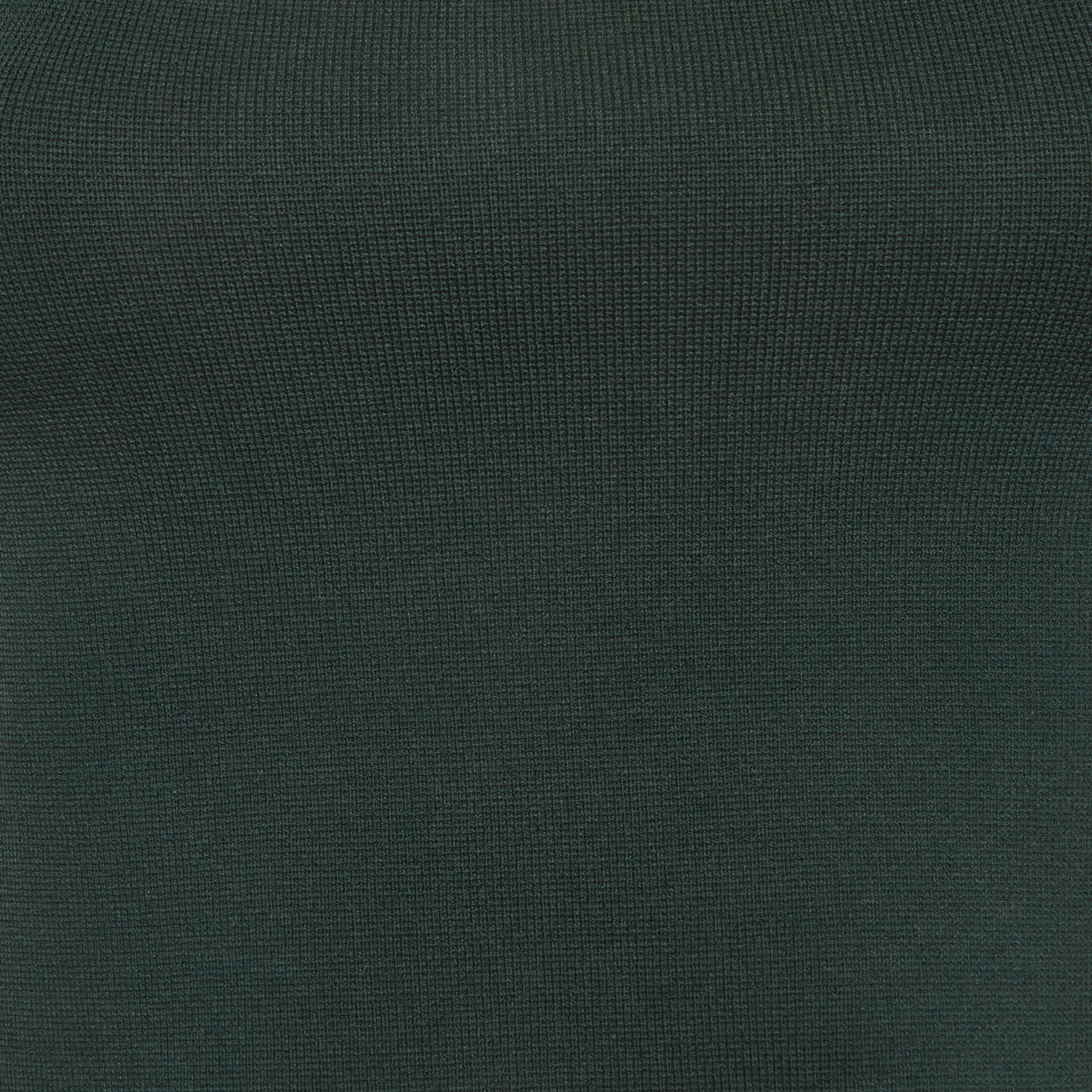 Sandro Green Jersey Knit Embellished Cropped Top