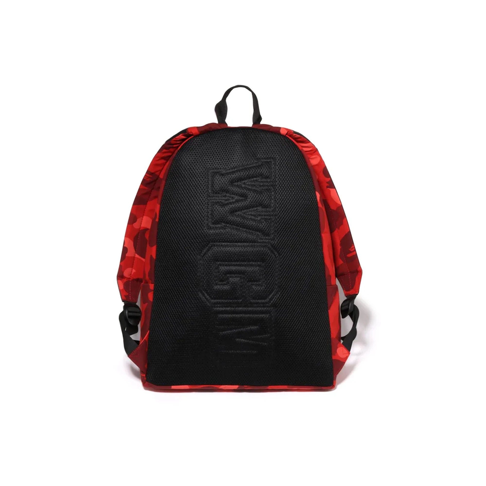 A Bathing Ape BAPE Color Camo Shark Daypack Red