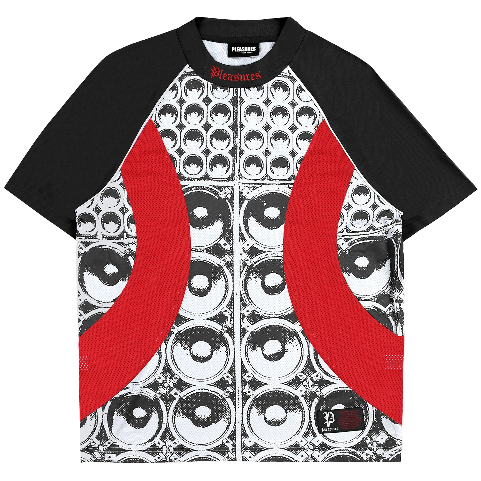 Pleasures WALL OF SOUND SOCCER JERSEY