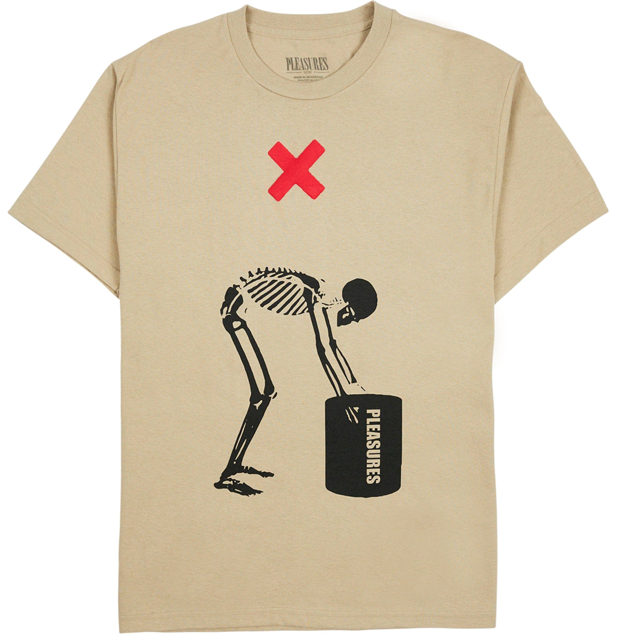 Pleasures Heavy T-Shirt (Sand)