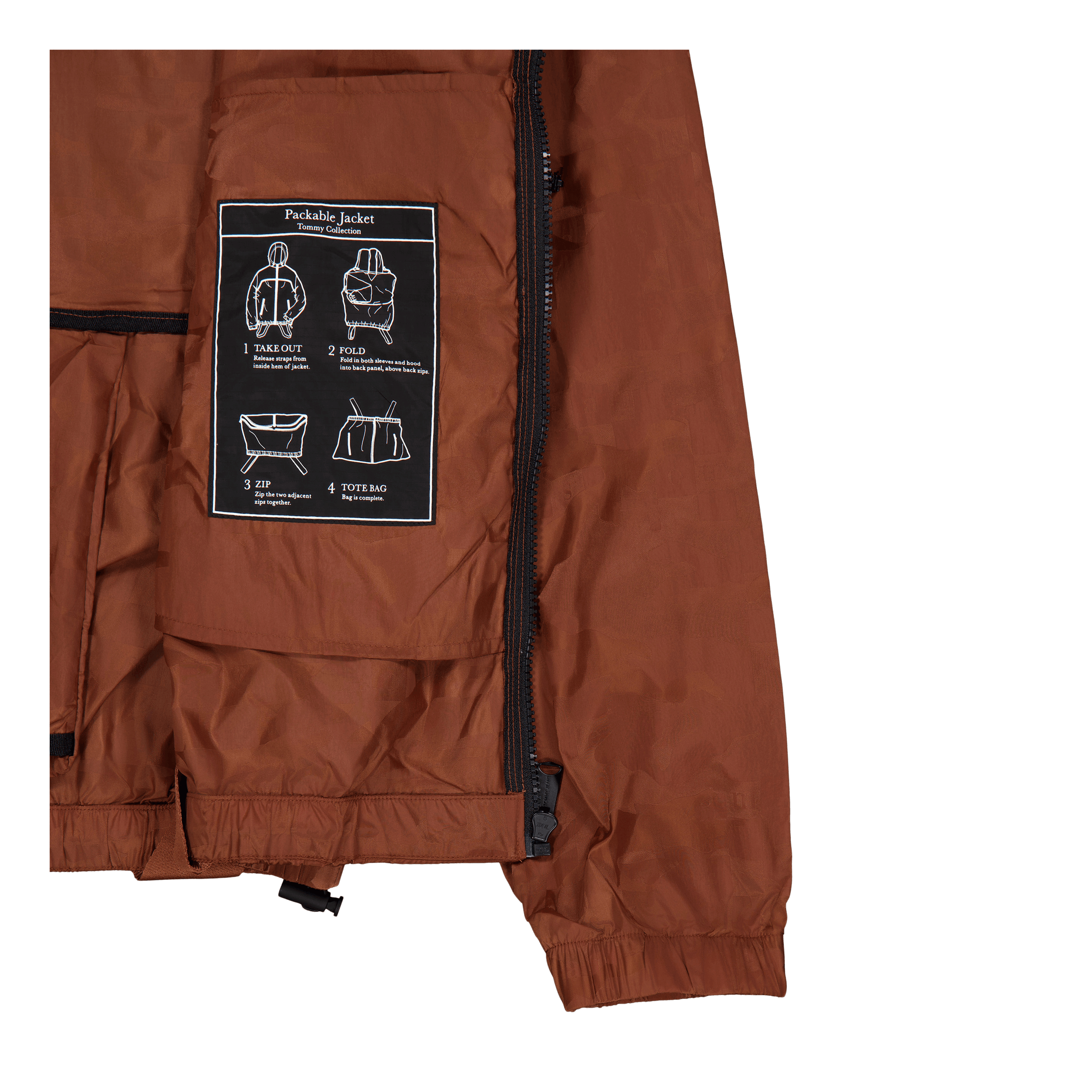 Tommy Jeans Tjcu Packable Chicago Pumpkin Paradise