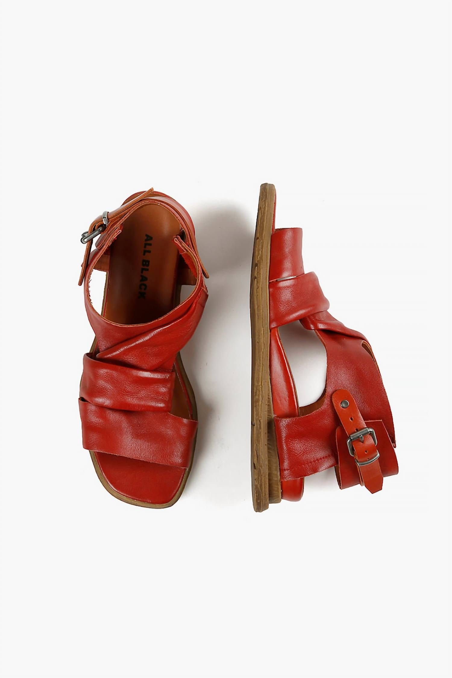 CROSS Women's Cross And Band Sandals In Red