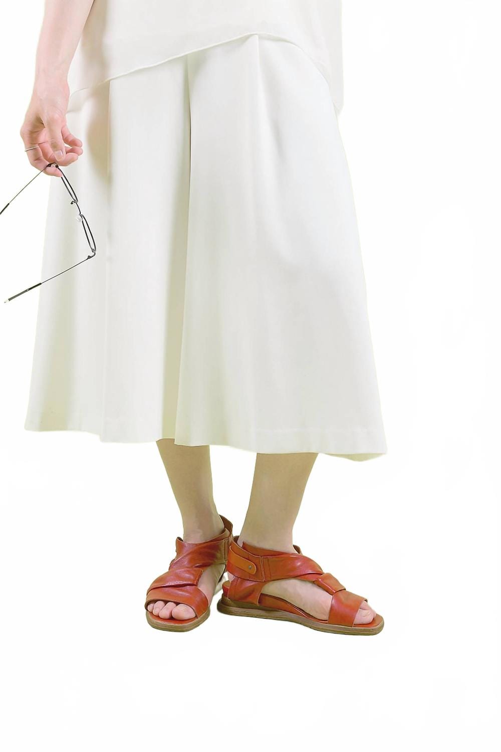 CROSS Women's Cross And Band Sandals In Red