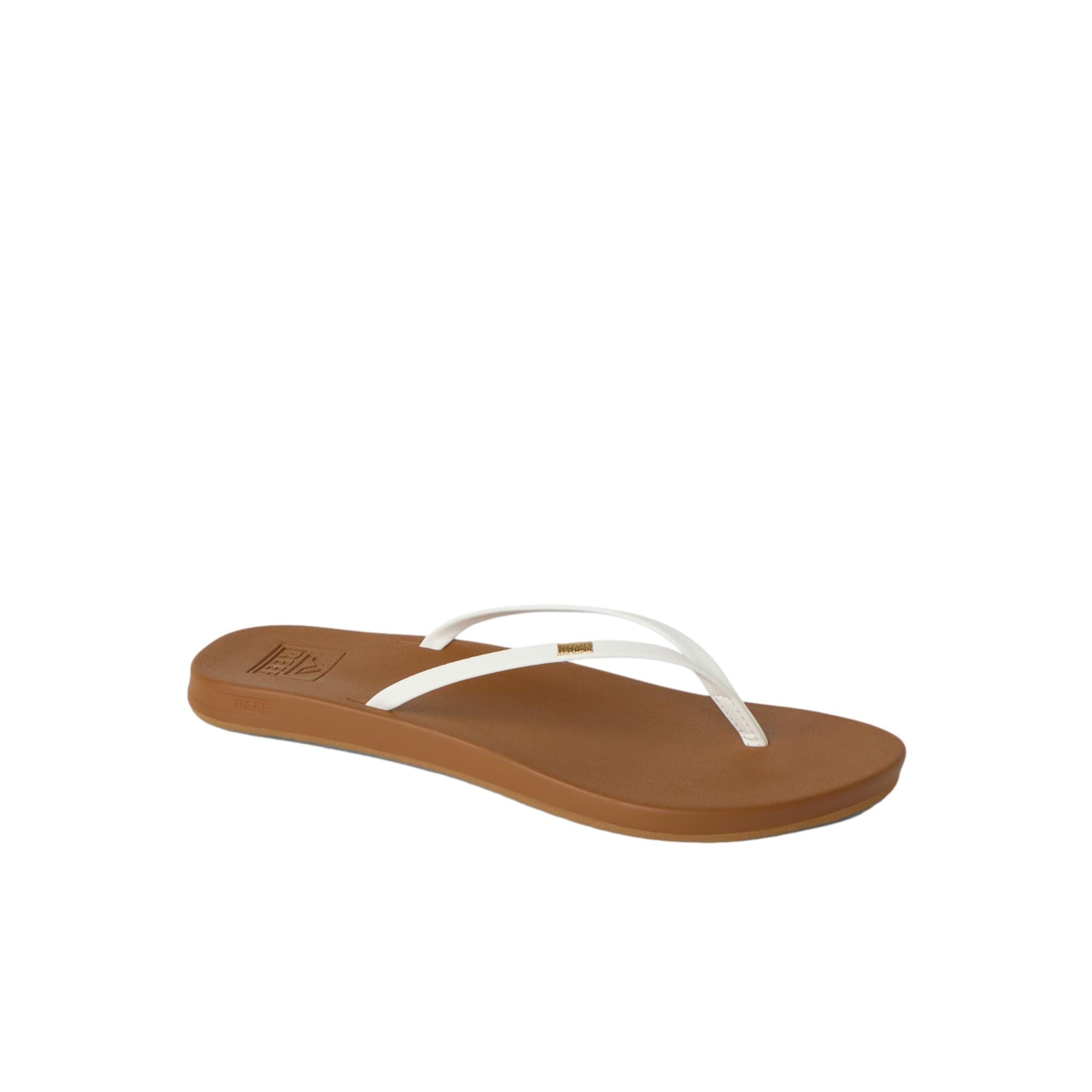 WHITE* Reef Cushion Slim White / Tan CI9857 Women's