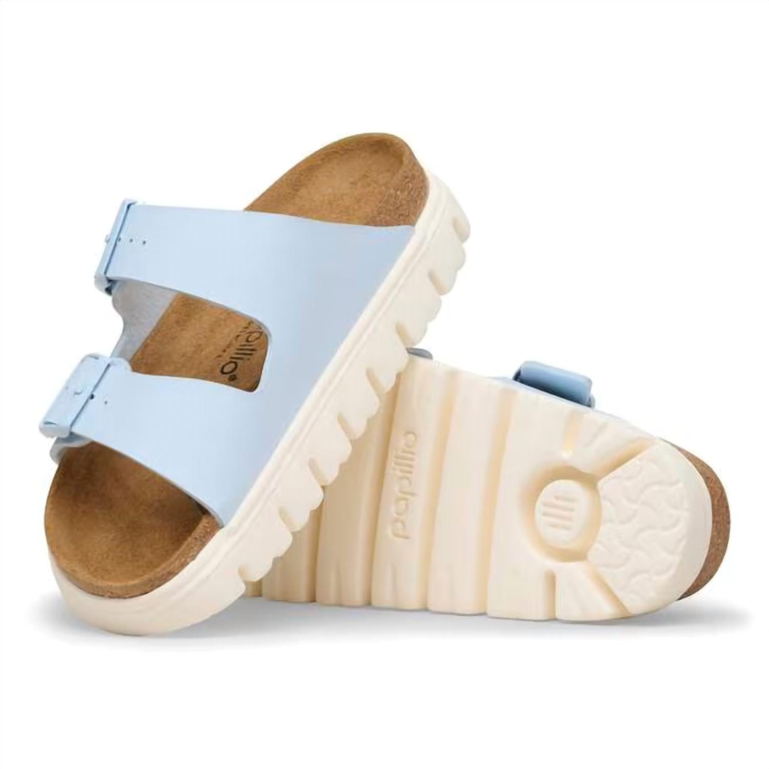 Blue Women's Arizona Chunky Sandals In Baby Blue