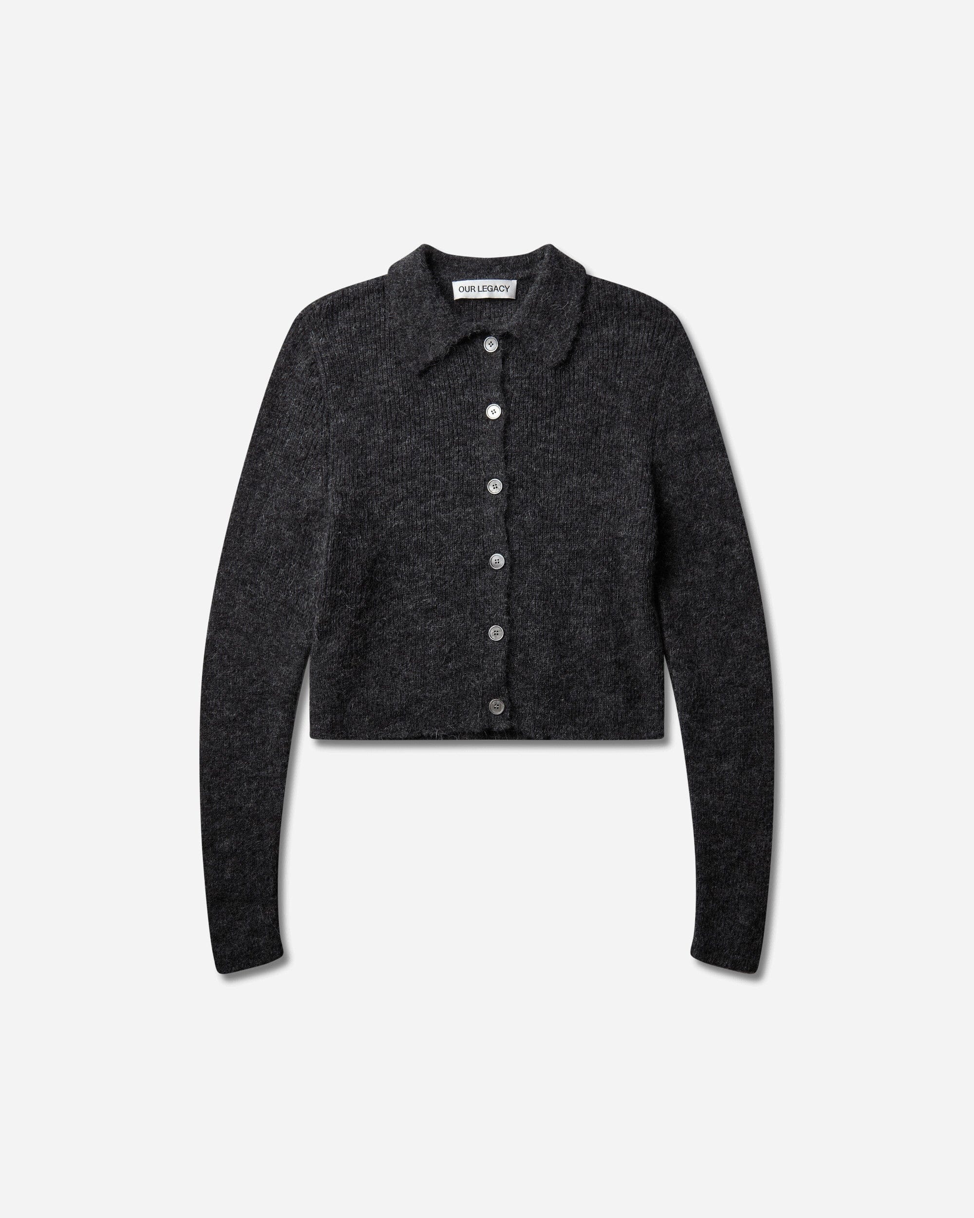 Our Legacy Women's Mazzy Polo Charcoal Melange