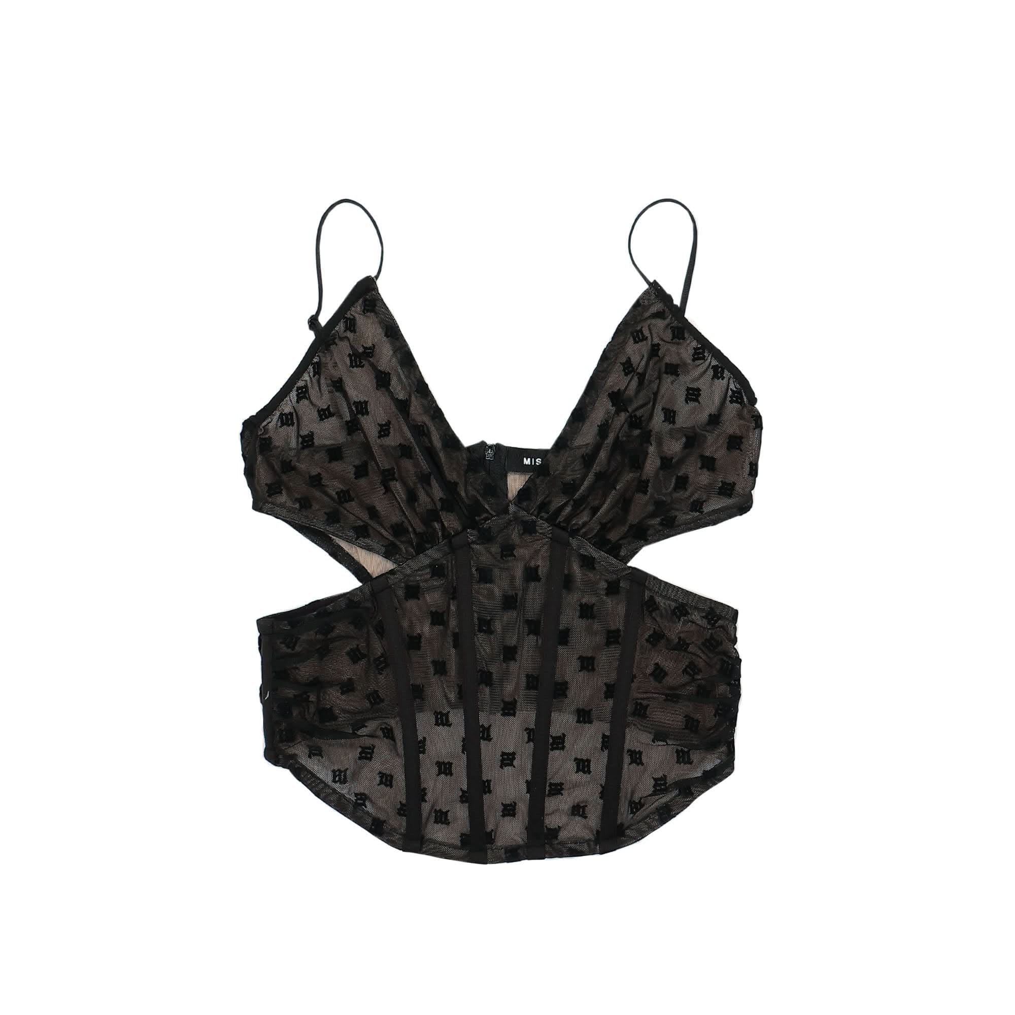 Misbhv Mesh Monogram Corset