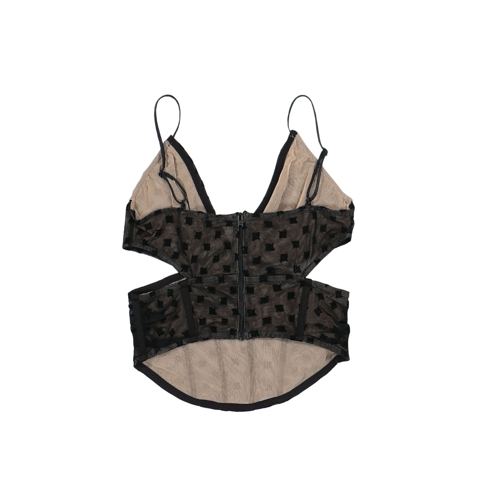 Misbhv Mesh Monogram Corset