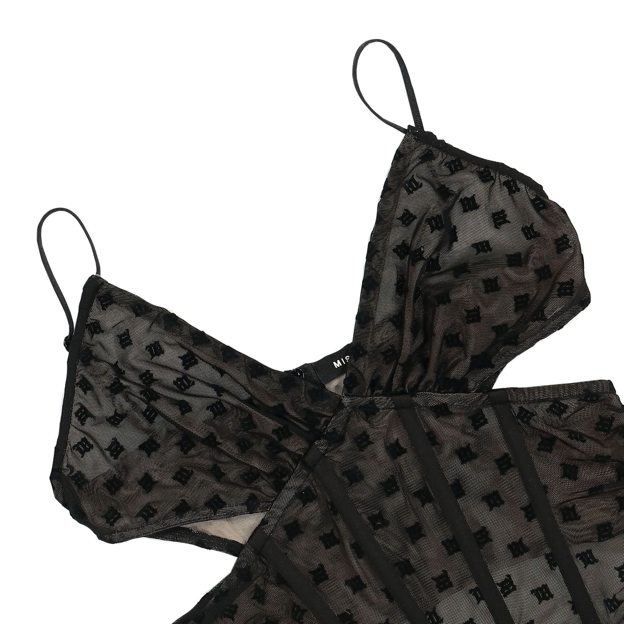 Misbhv Mesh Monogram Corset