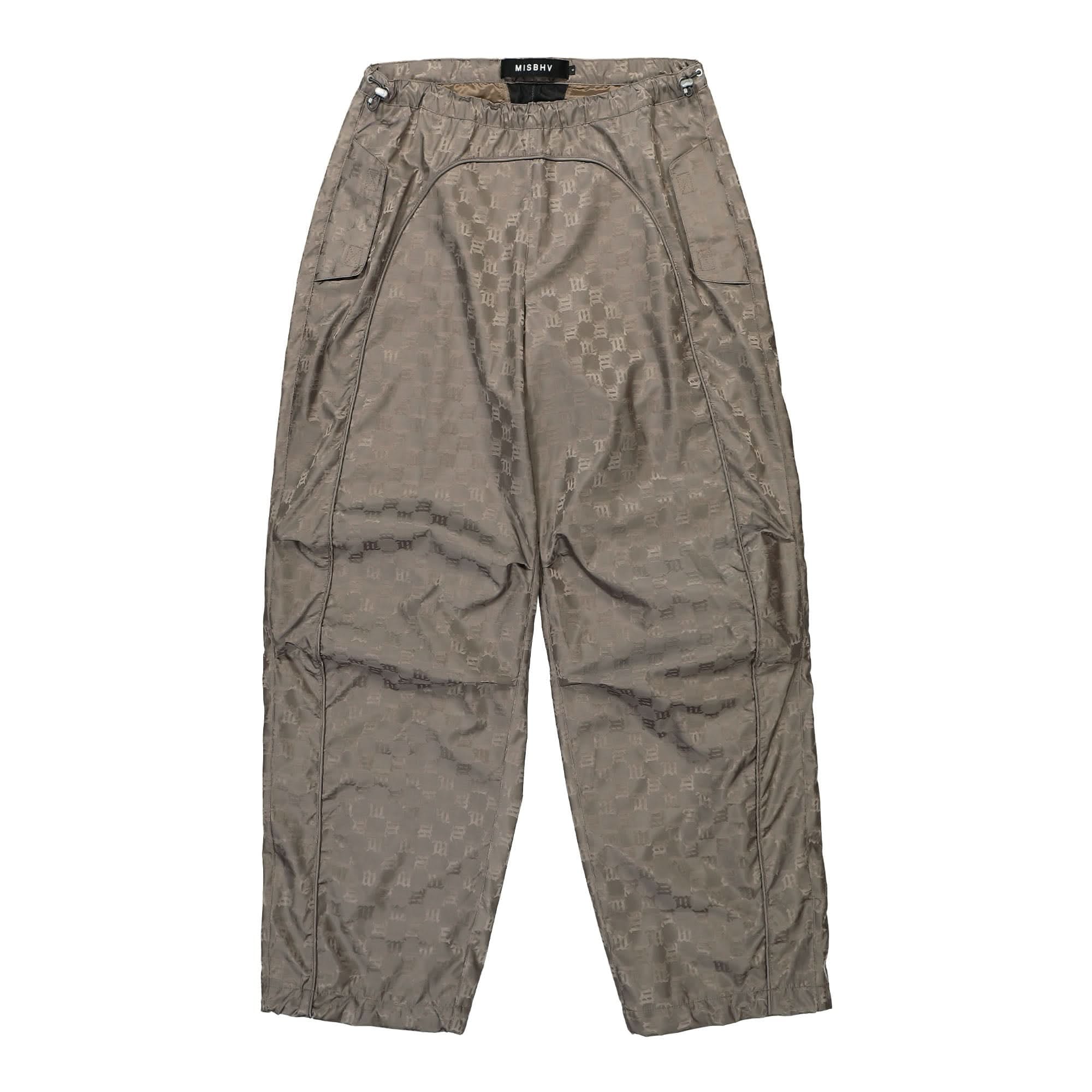 Misbhv Nylon Monogram Parachute Trousers