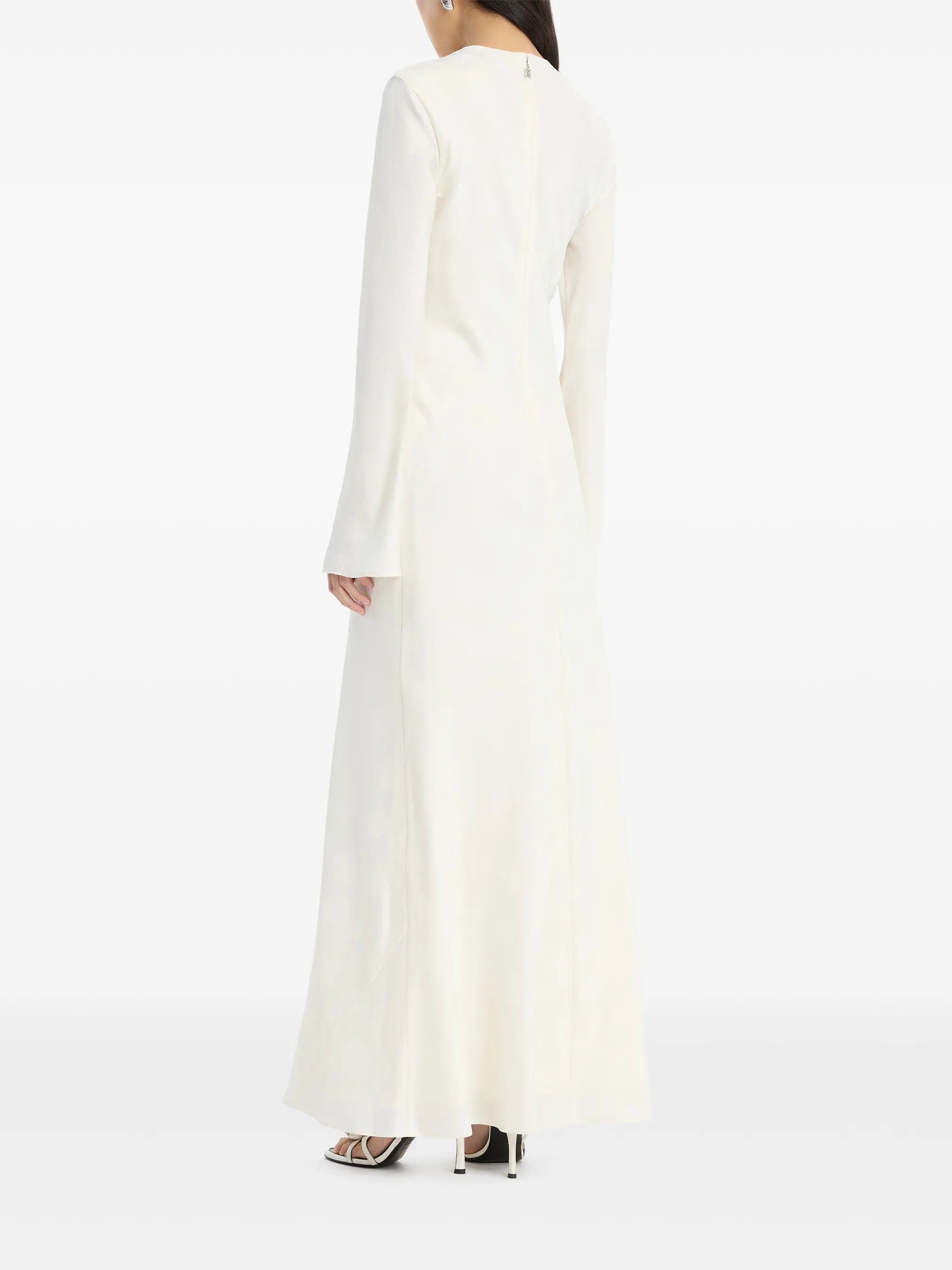 Rotate Birger Christensen biascut floral maxi dress