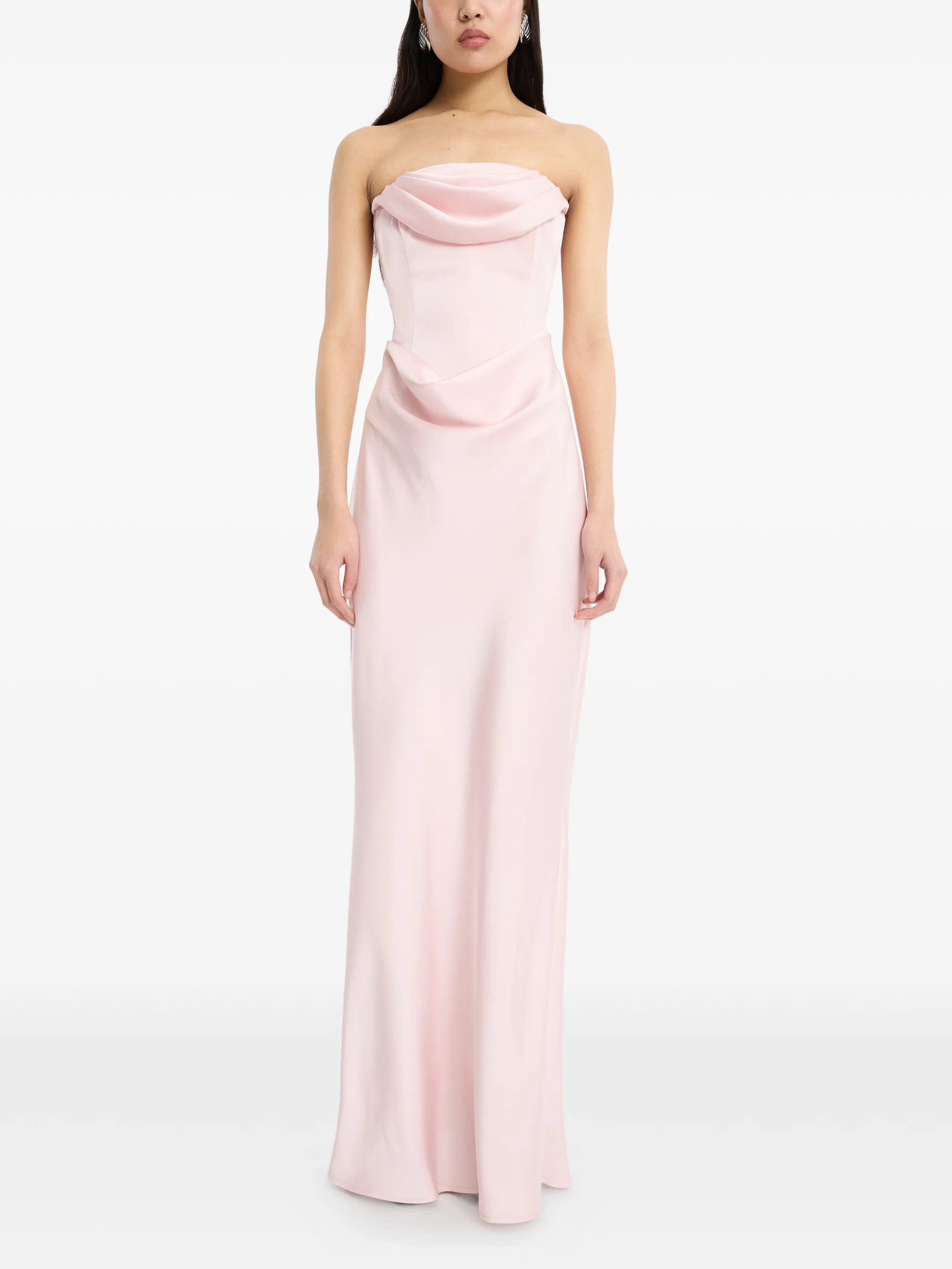 Rotate Birger Christensen corsage strapless maxi dress