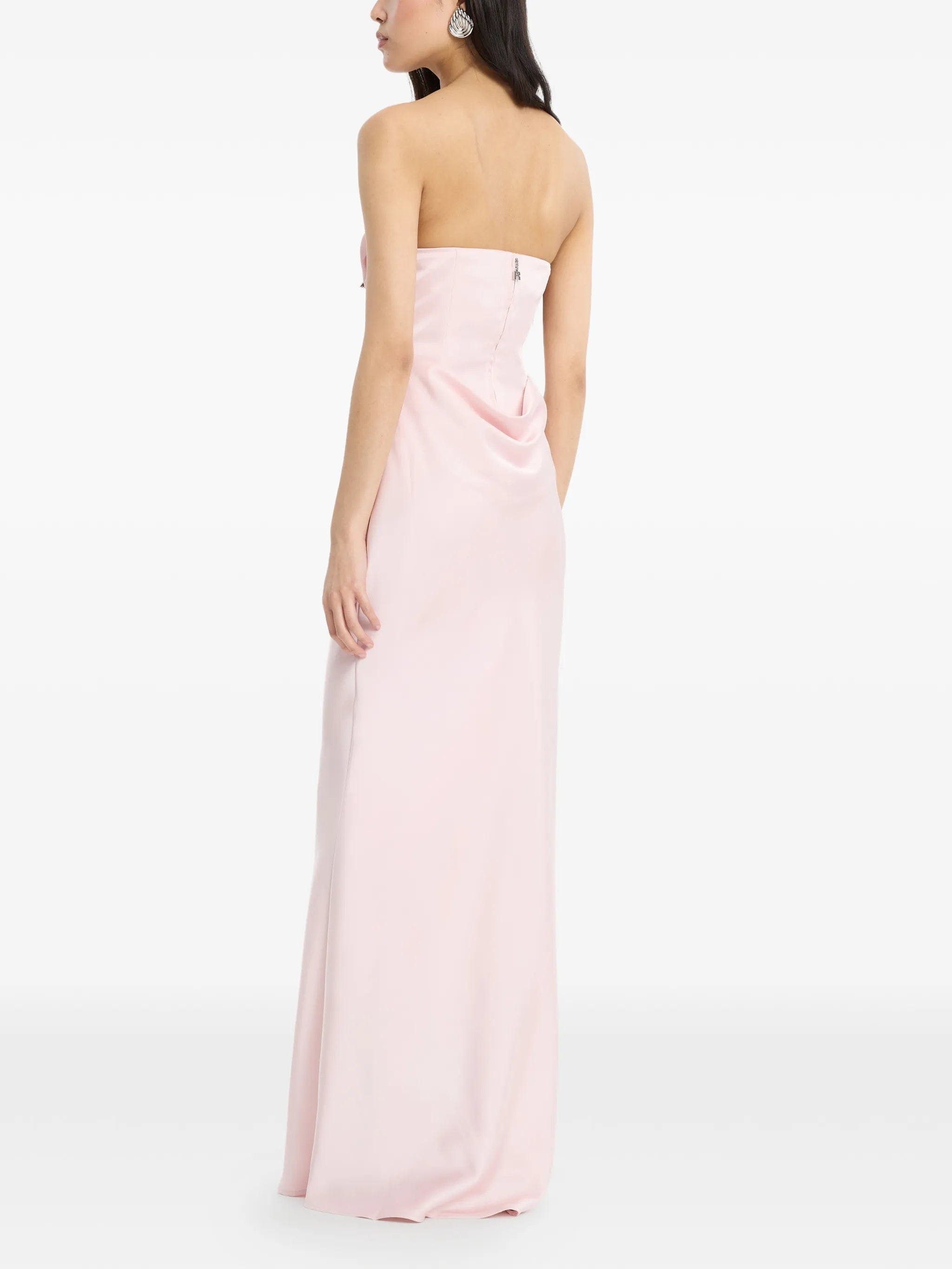 Rotate Birger Christensen corsage strapless maxi dress