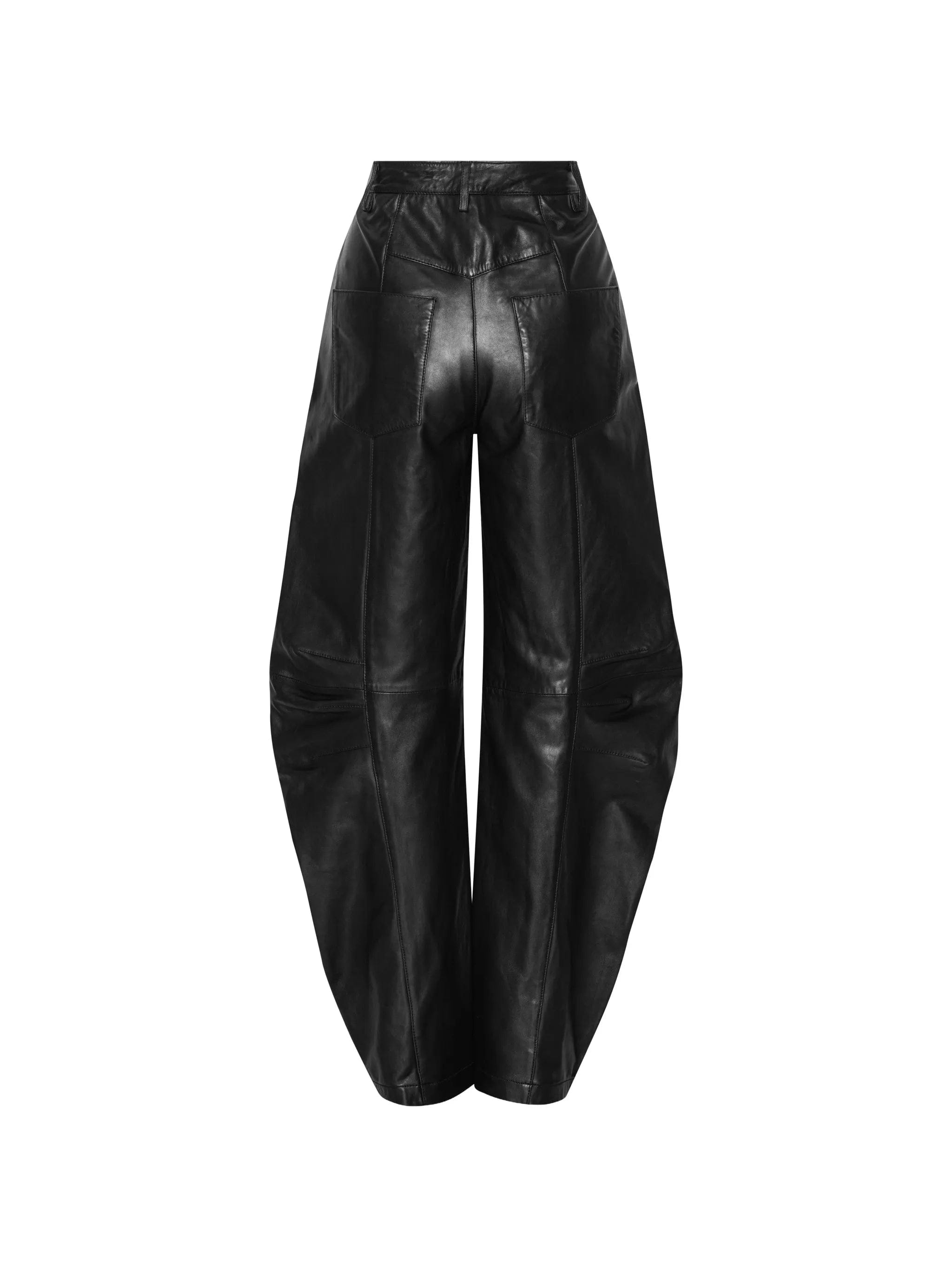 Rotate Birger Christensen leather trousers