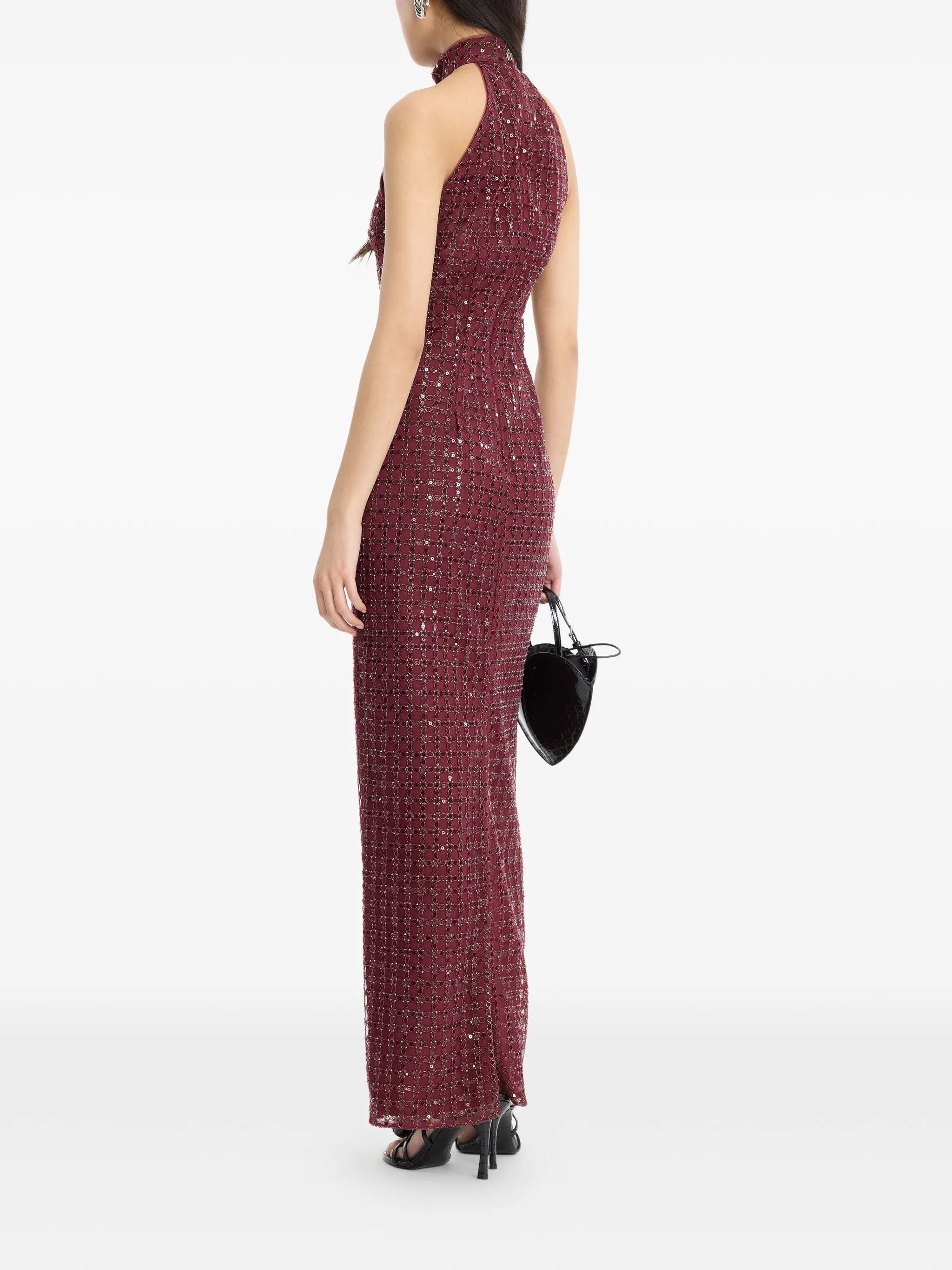 Rotate Birger Christensen beaded maxi dress