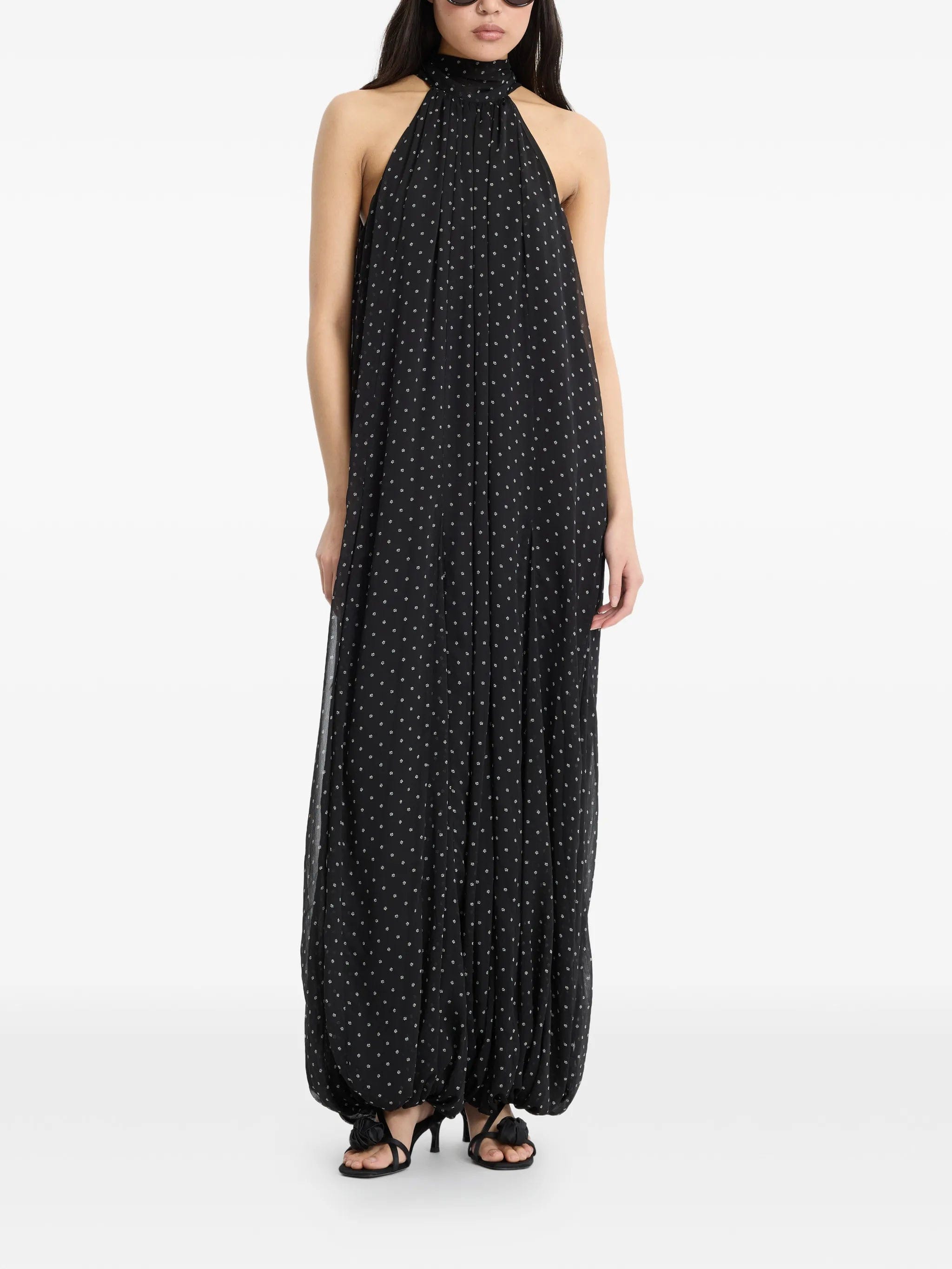 Rotate Birger Christensen chiffon balloon jumpsuit