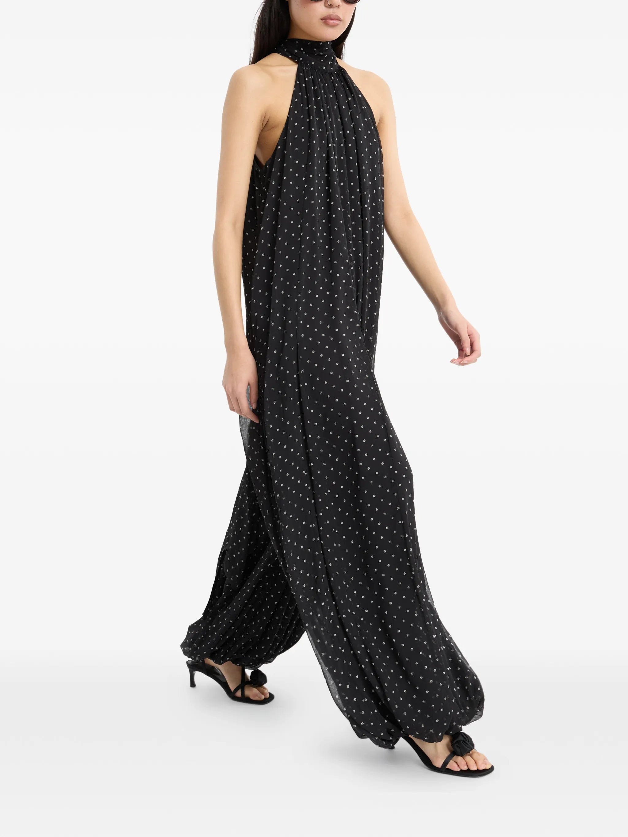 Rotate Birger Christensen chiffon balloon jumpsuit