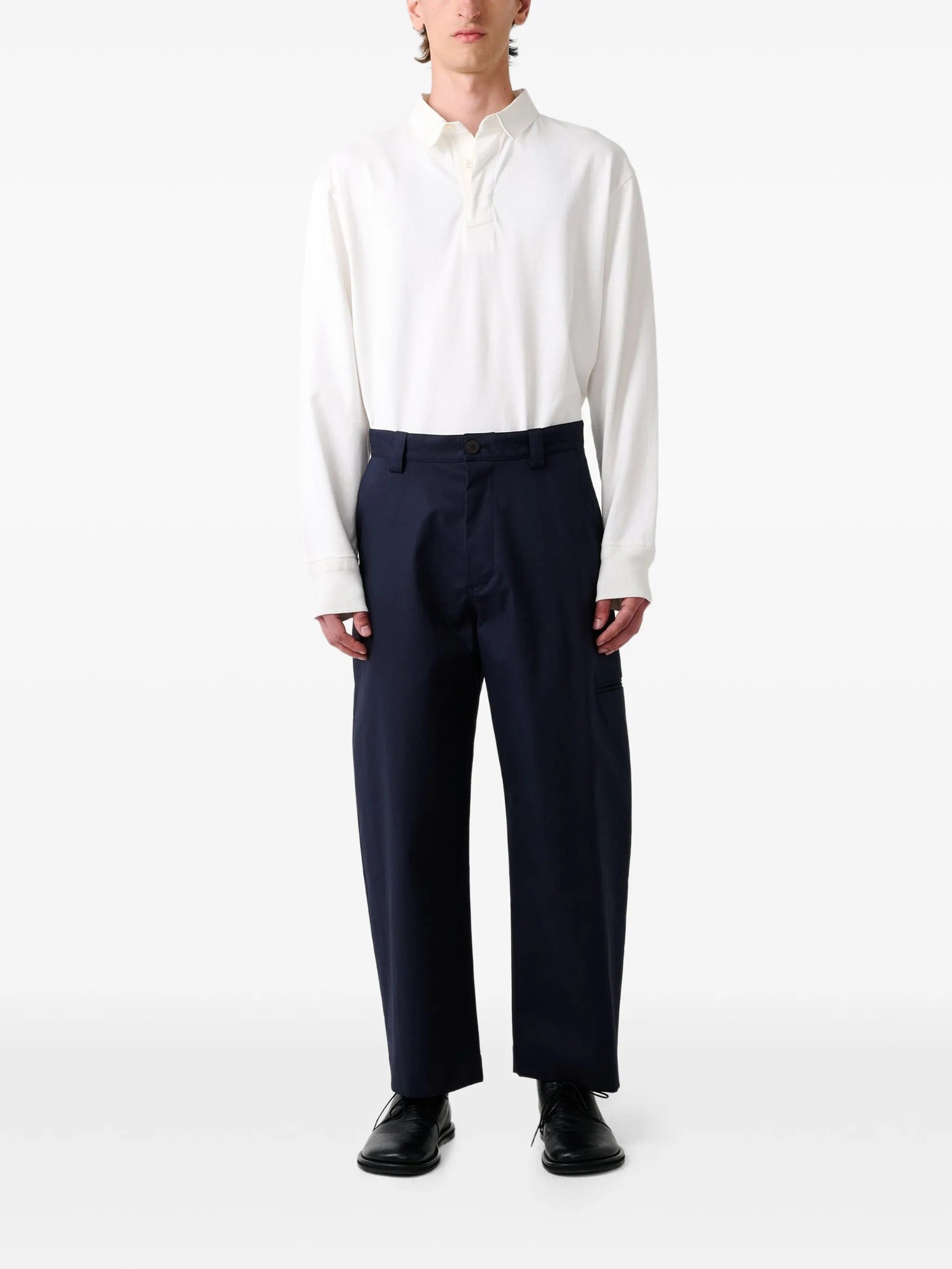 Studio Nicholson Alyk ribbed polo shirt