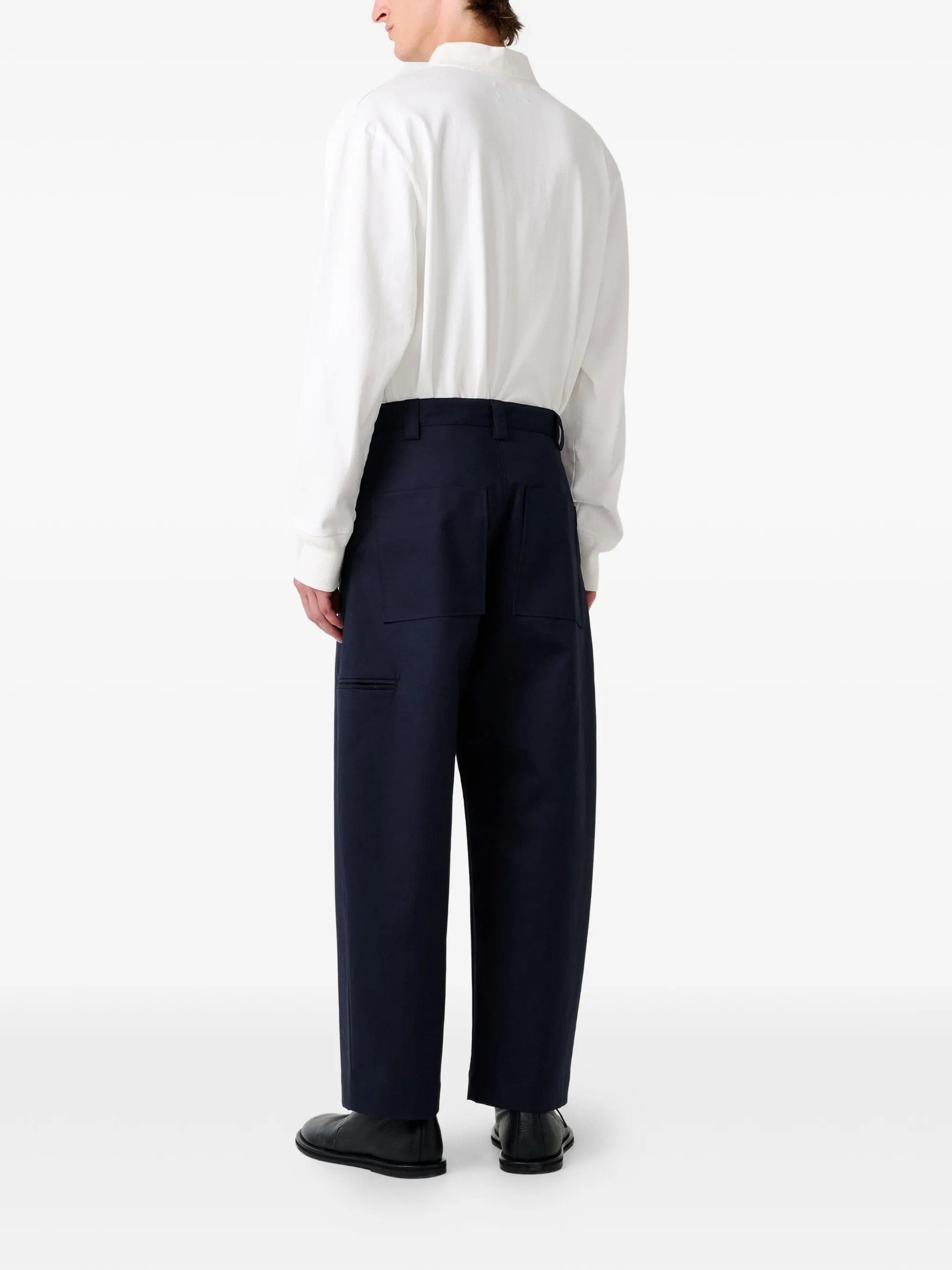 Studio Nicholson Alyk ribbed polo shirt
