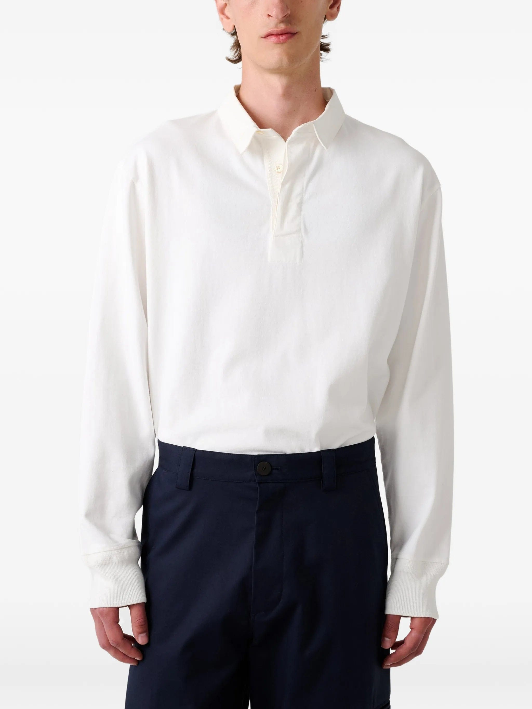 Studio Nicholson Alyk ribbed polo shirt