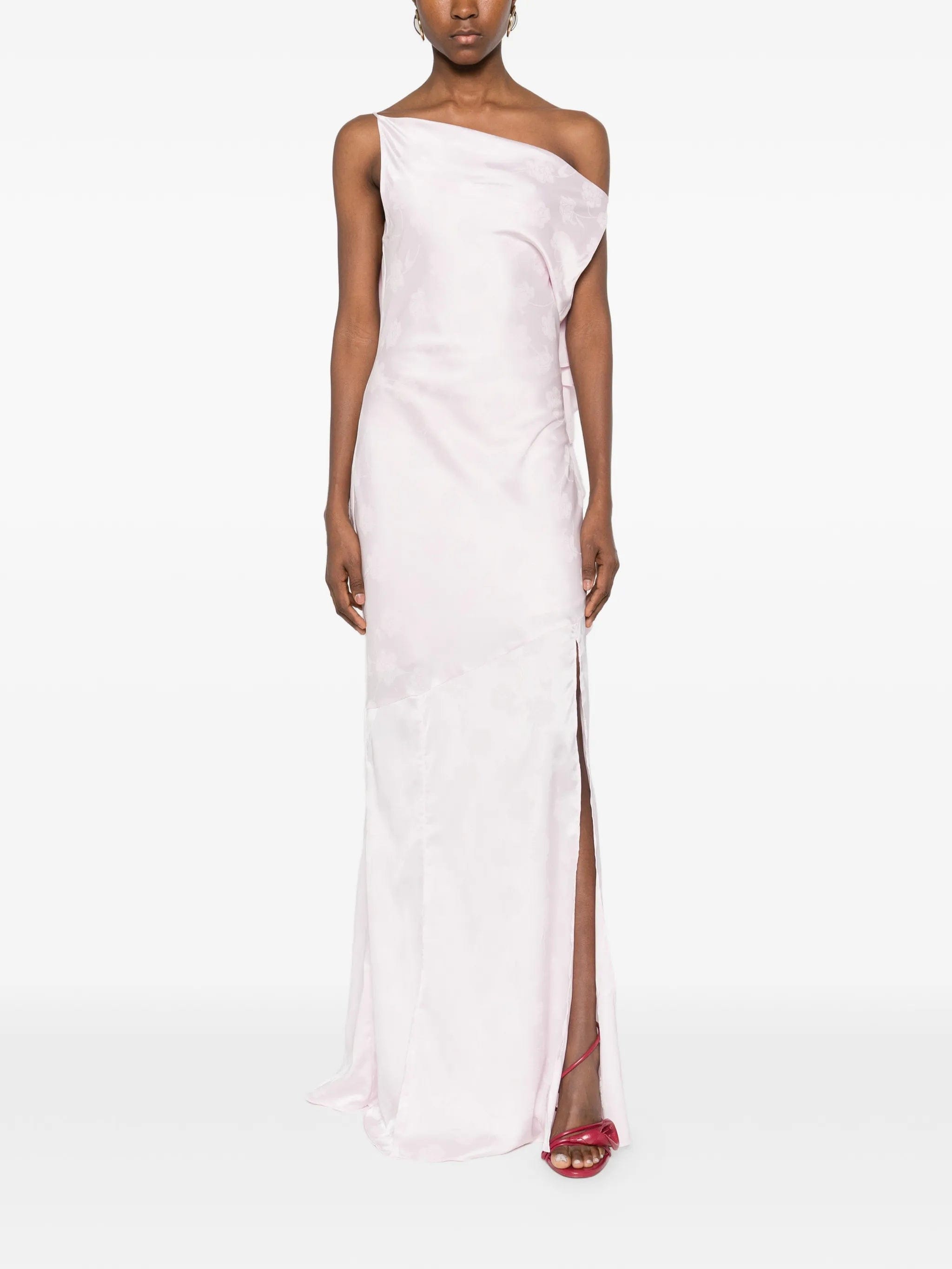 Rotate Birger Christensen ruffled floral maxi dress