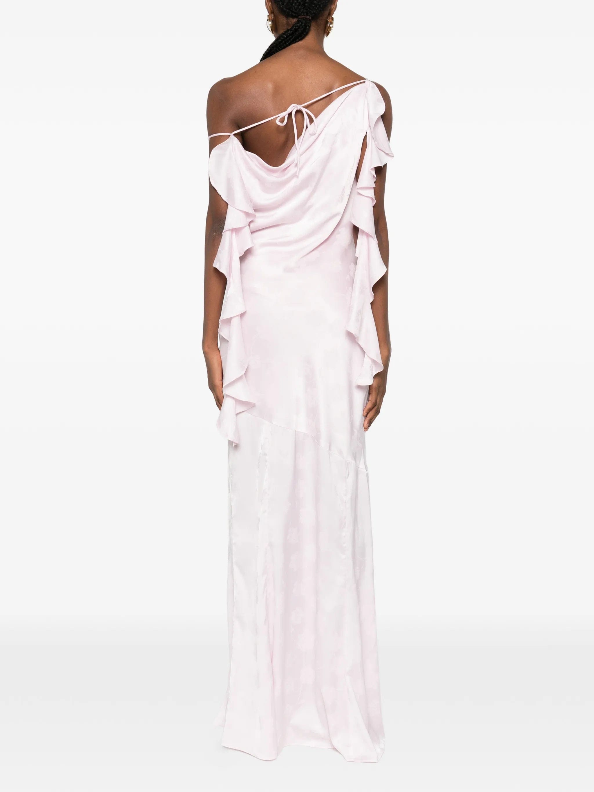 Rotate Birger Christensen ruffled floral maxi dress