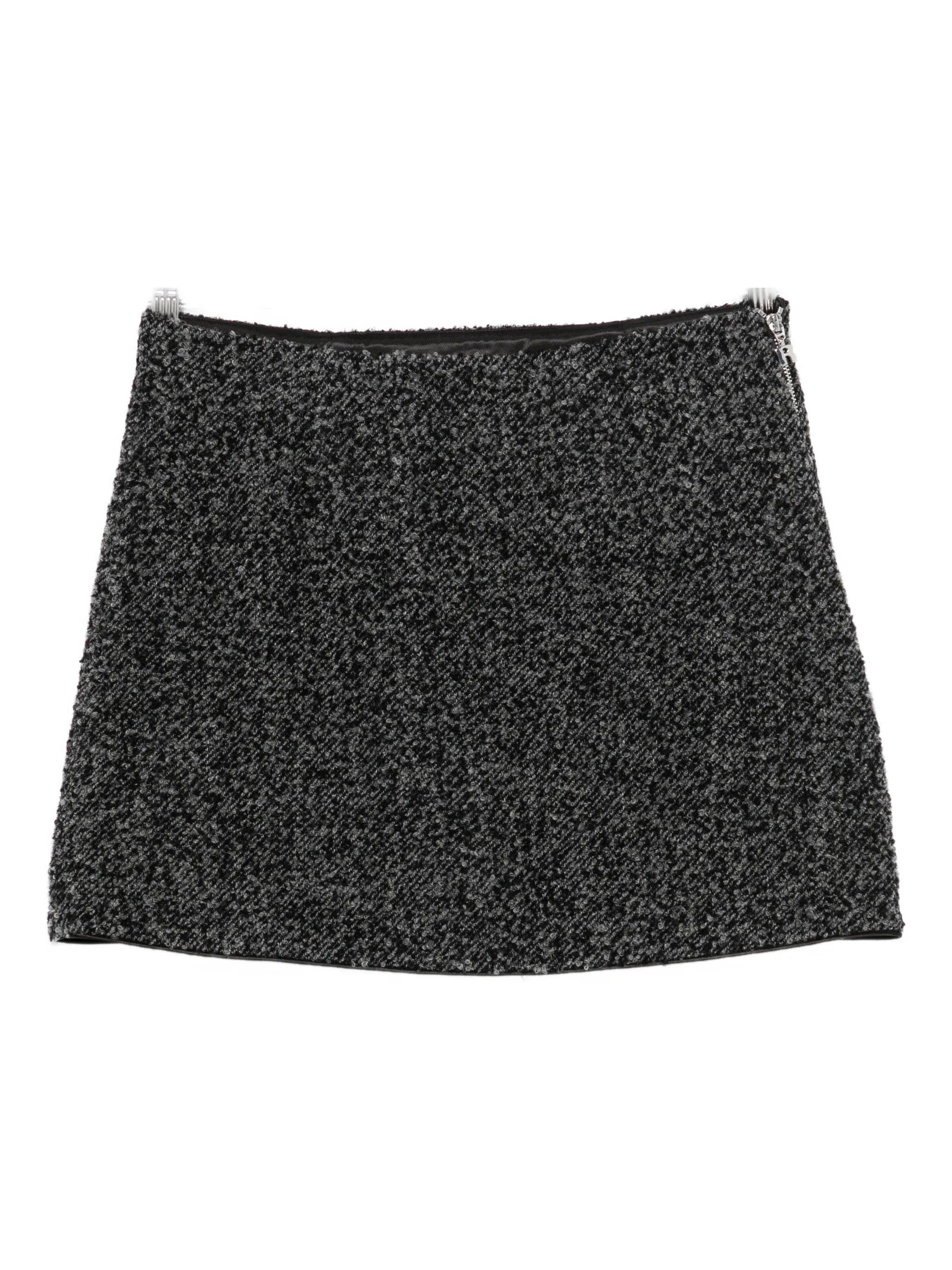 Rotate Birger Christensen bouclé mini skirt