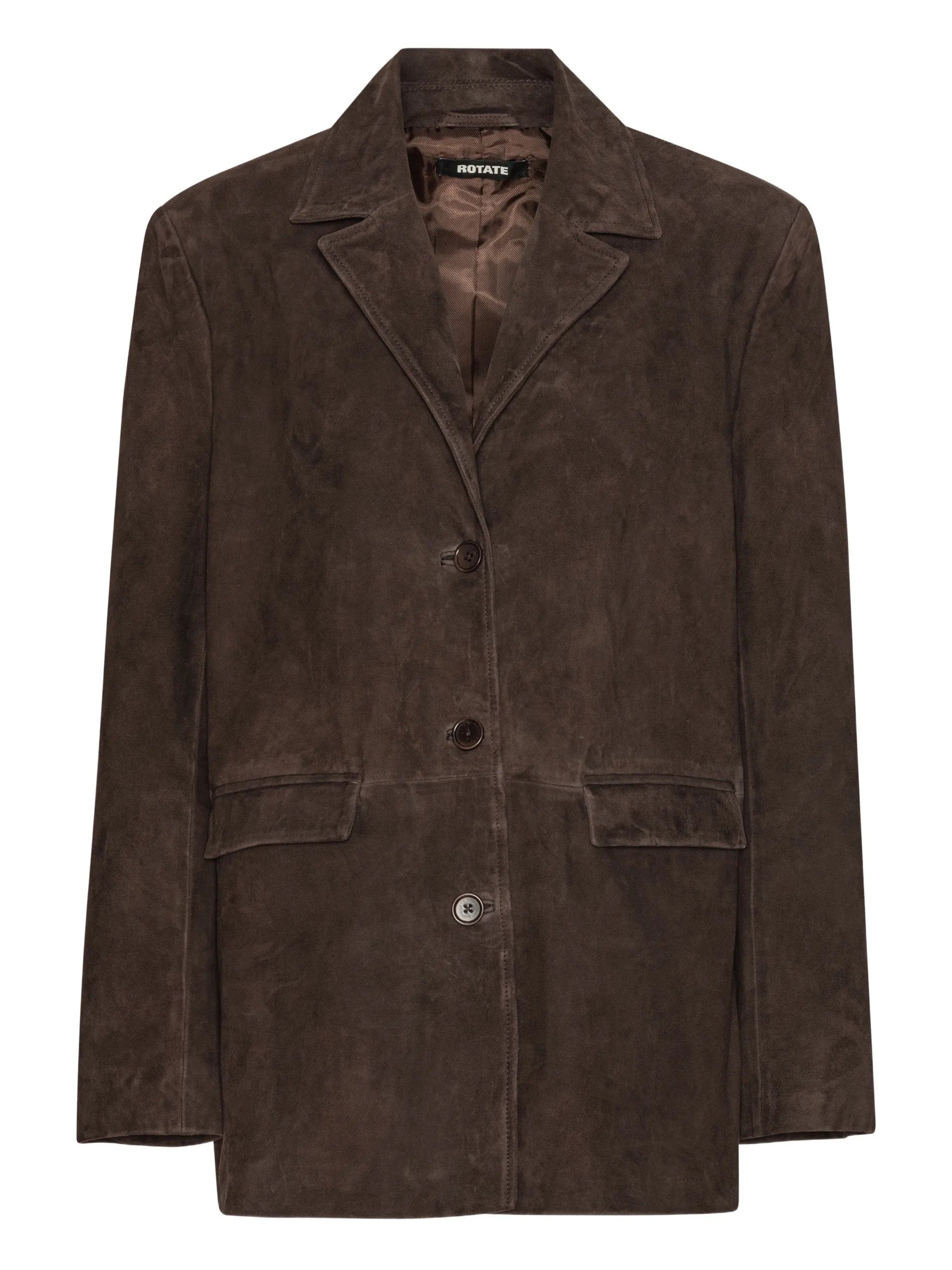 Rotate Birger Christensen suede blazer