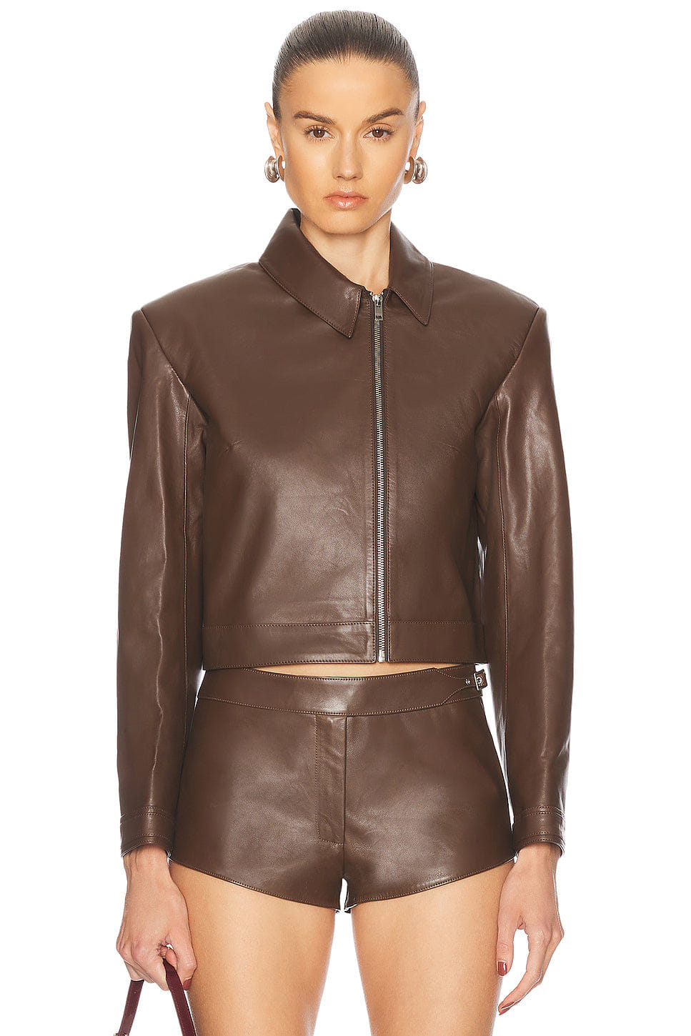 Mimchik Off Center Moto Jacket