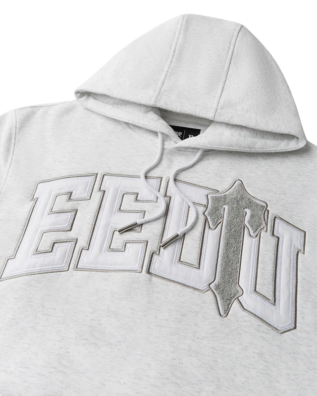 Geedup Team Logo Hoodie x Trapstar Irongate T White Marle Grey