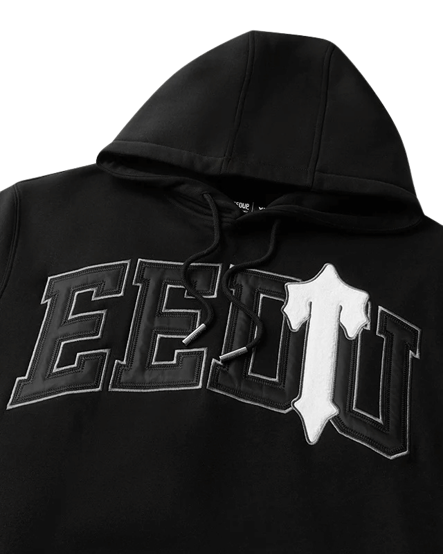 Geedup Team Logo Hoodie x Trapstar Irongate T Black White