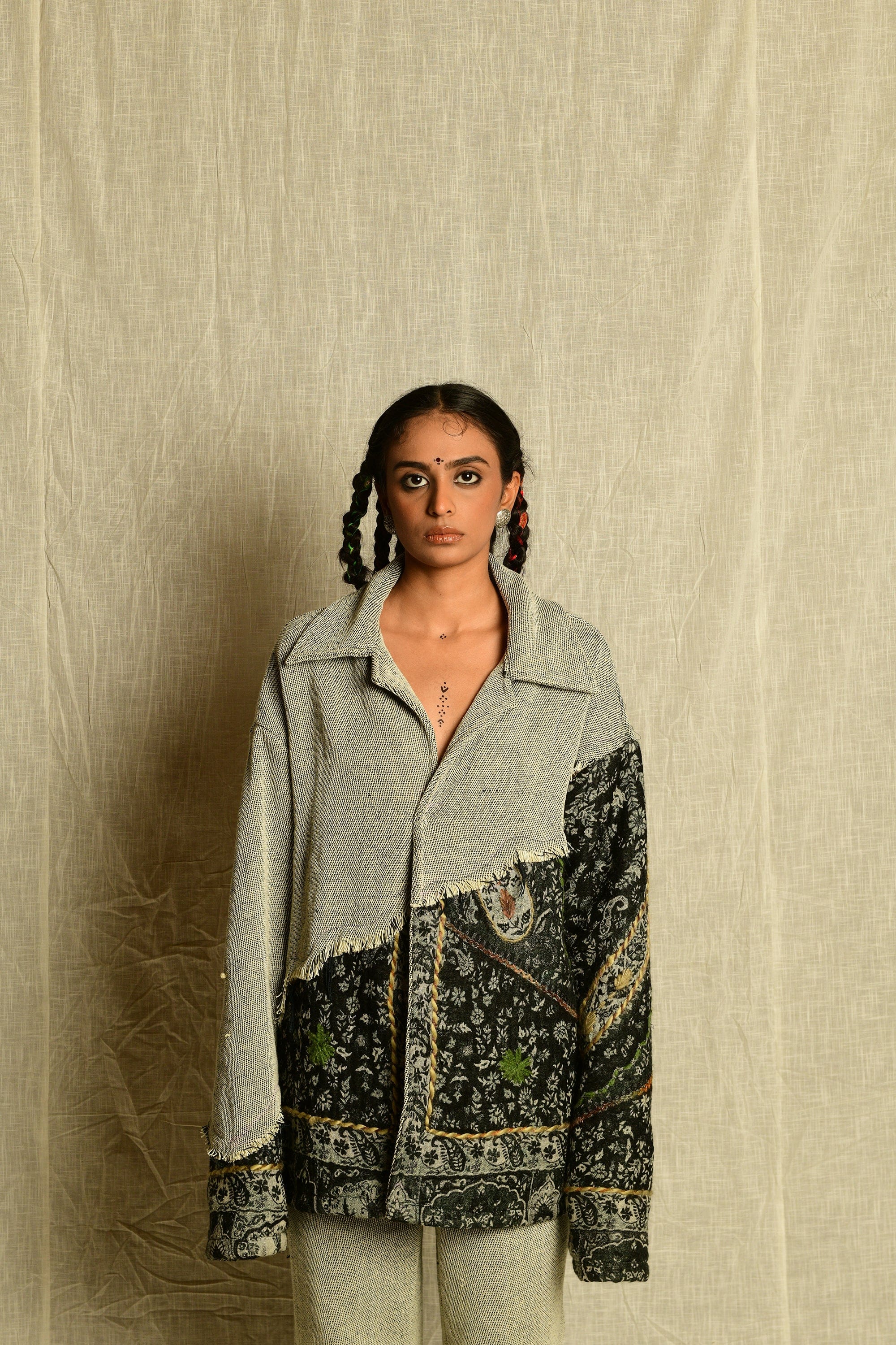 Handwoven Hand - Woven Yak Wool - Jacket