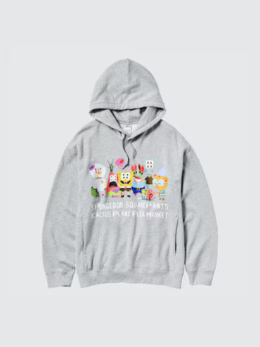 Uniqlo CPFM x Uniqlo Spongebob & Crew Hoodie