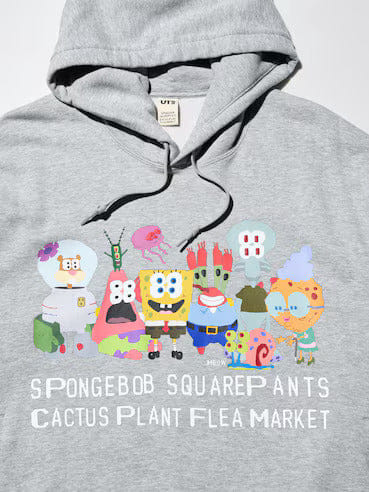 Uniqlo CPFM x Uniqlo Spongebob & Crew Hoodie