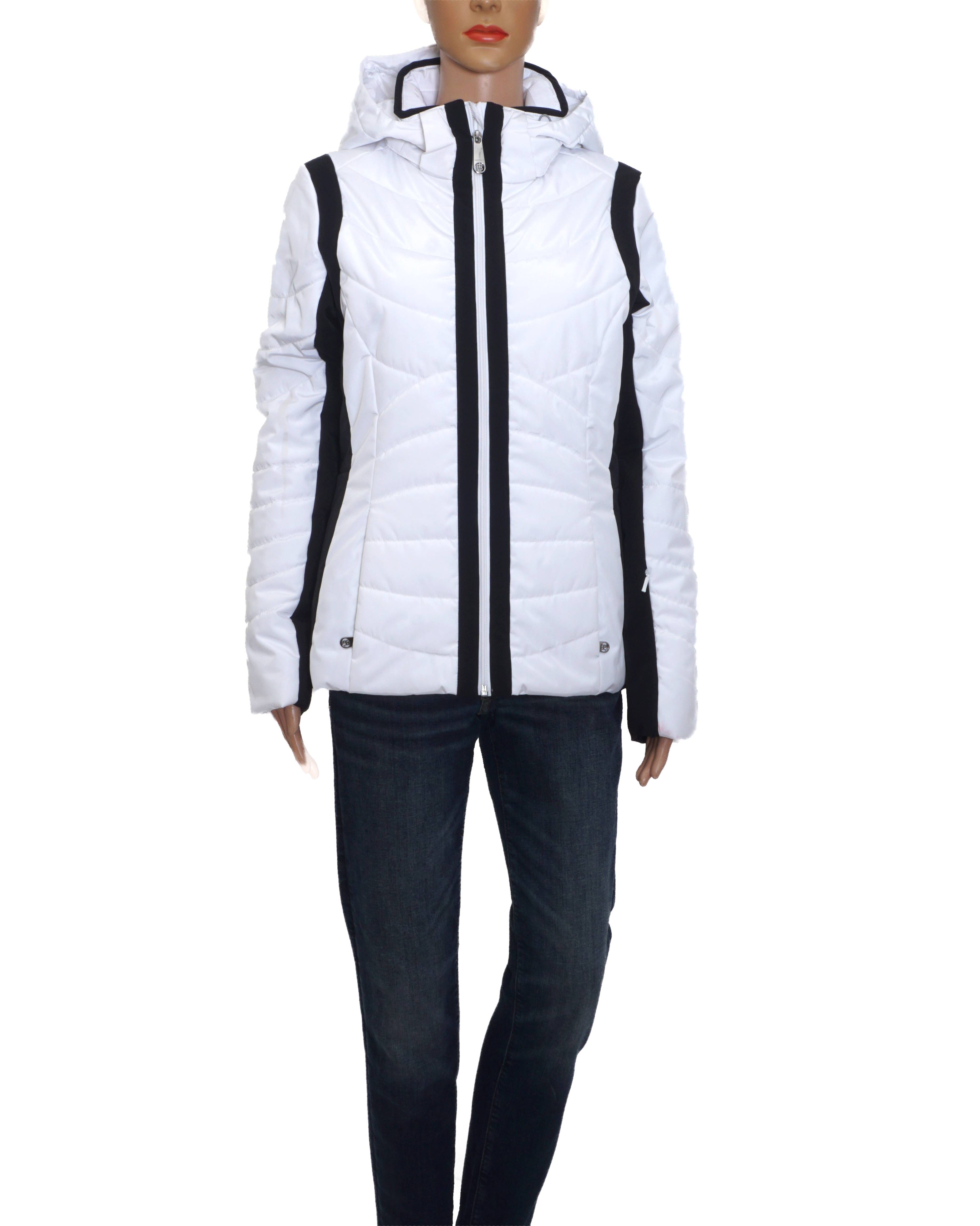 Poivre Blanc White Padded Winter Ski Jacket