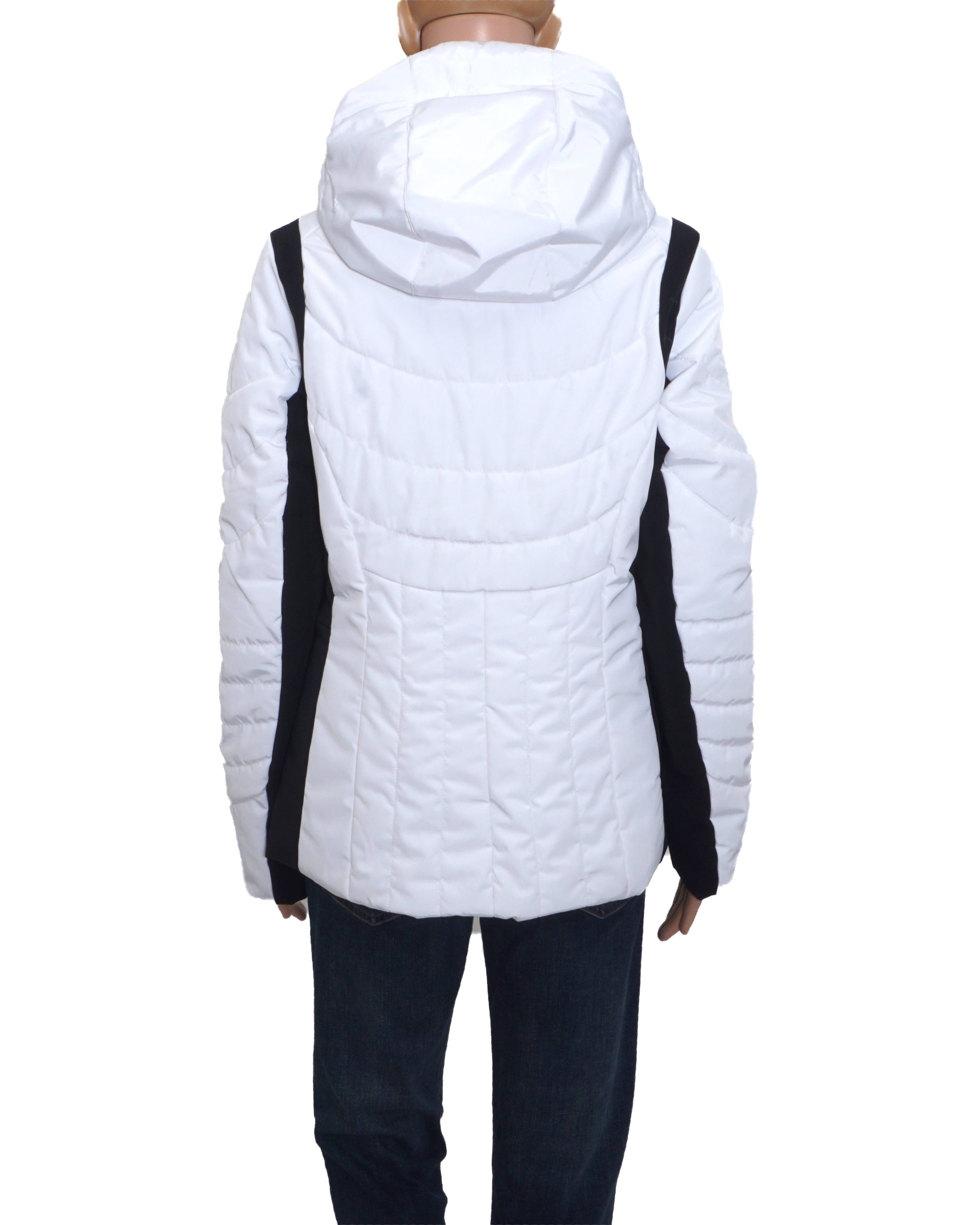 Poivre Blanc White Padded Winter Ski Jacket
