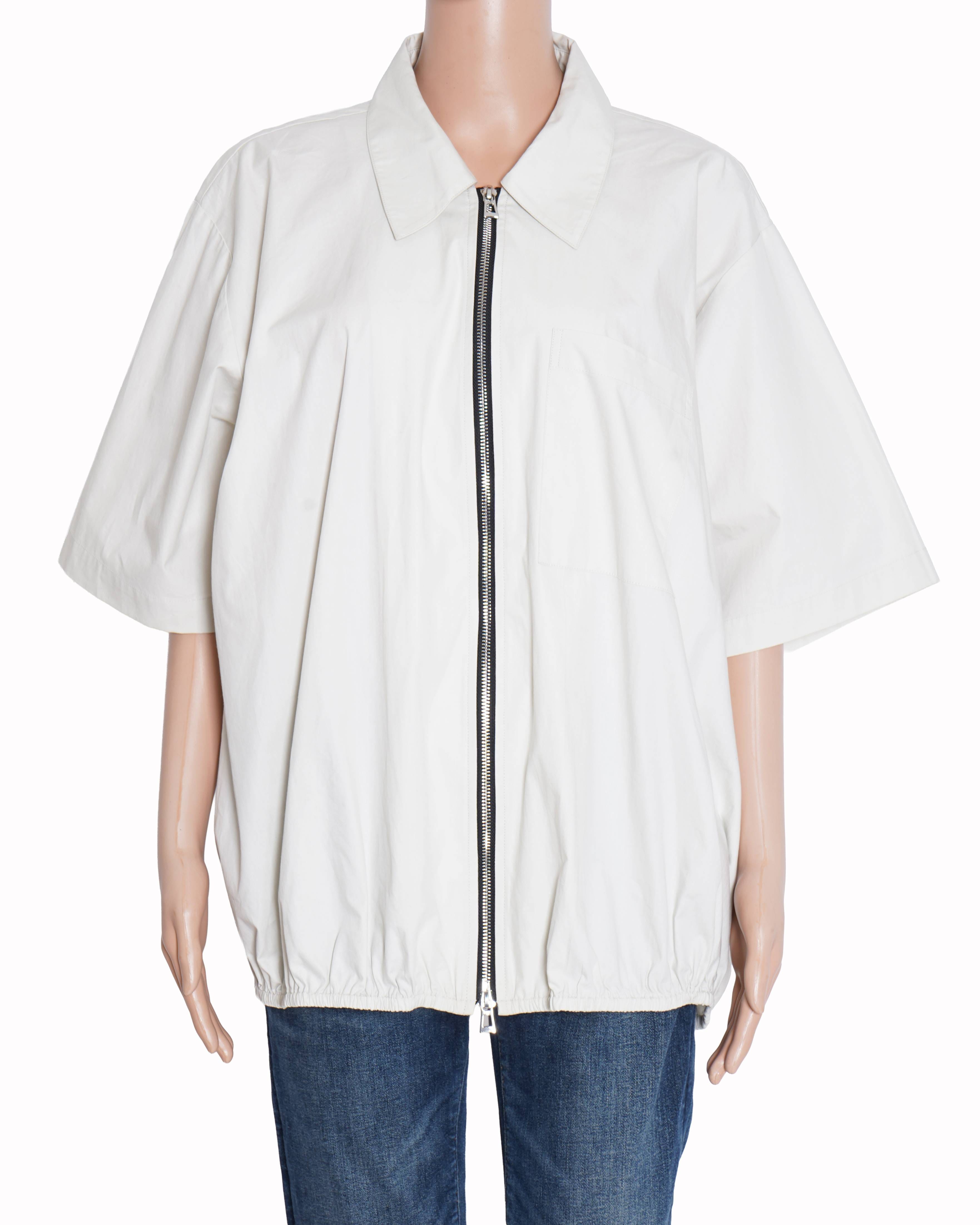 Dhruv kapoor off - white bomber jacket