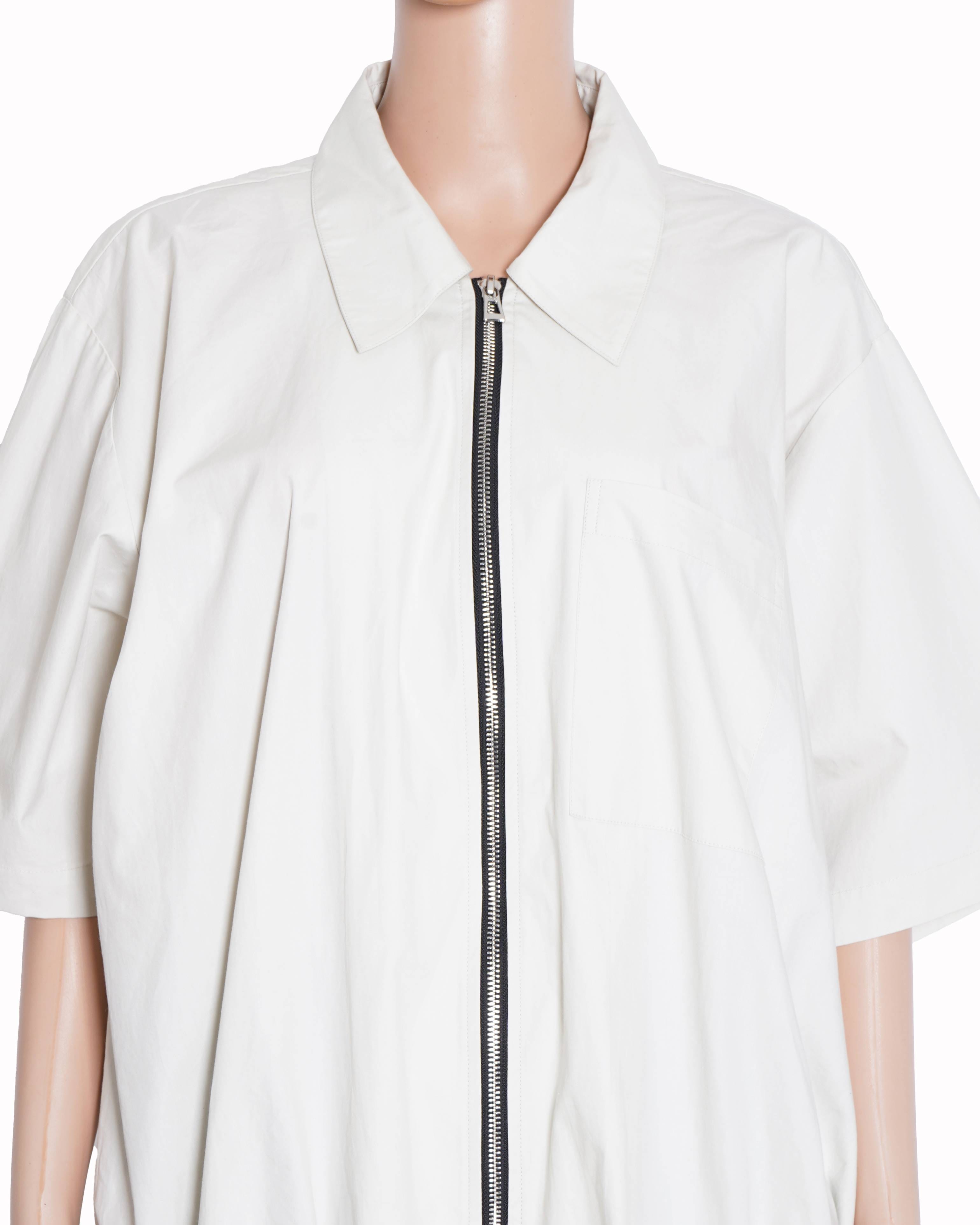 Dhruv kapoor off - white bomber jacket