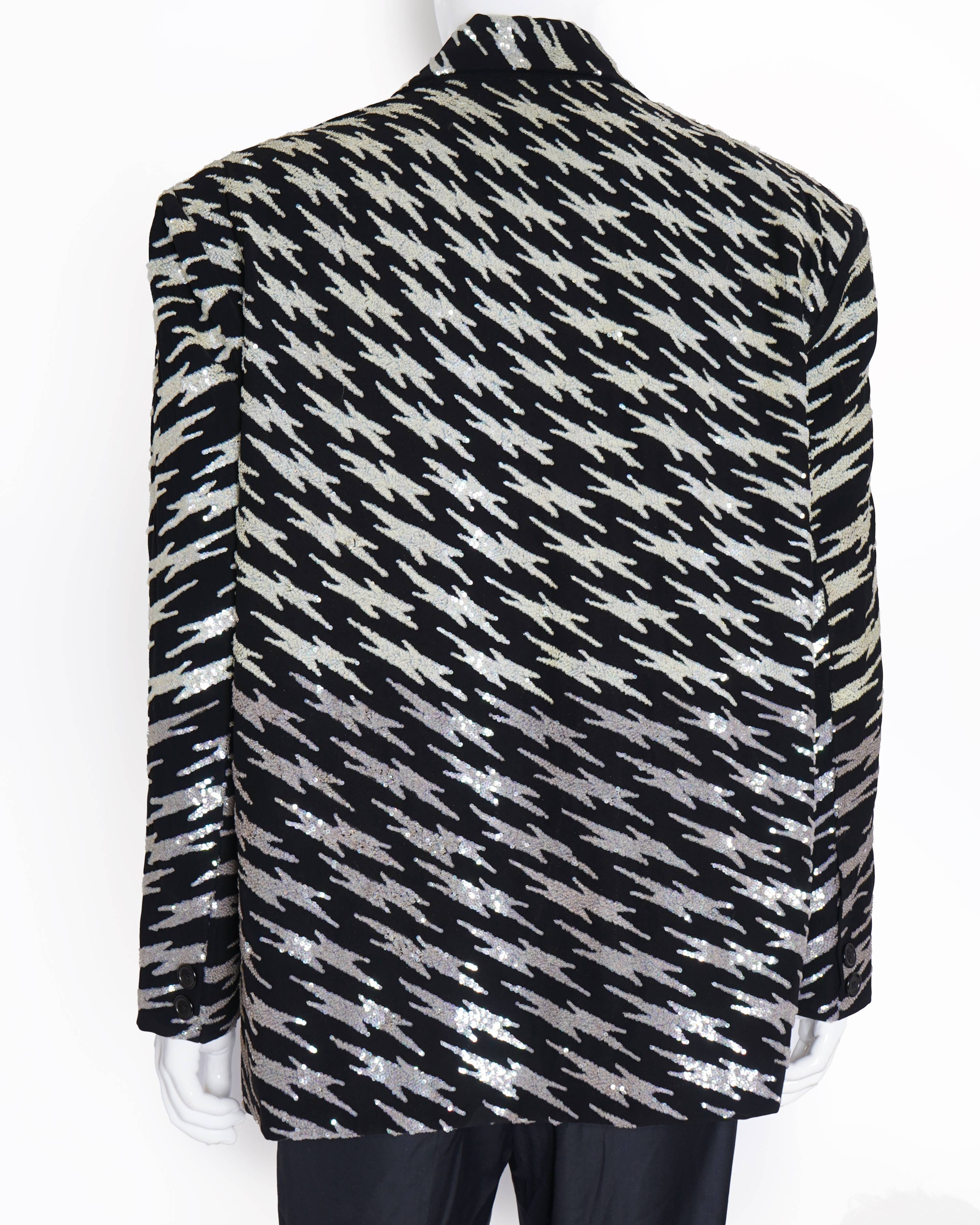 Kanika Goyal Label Black houndstooth jacket