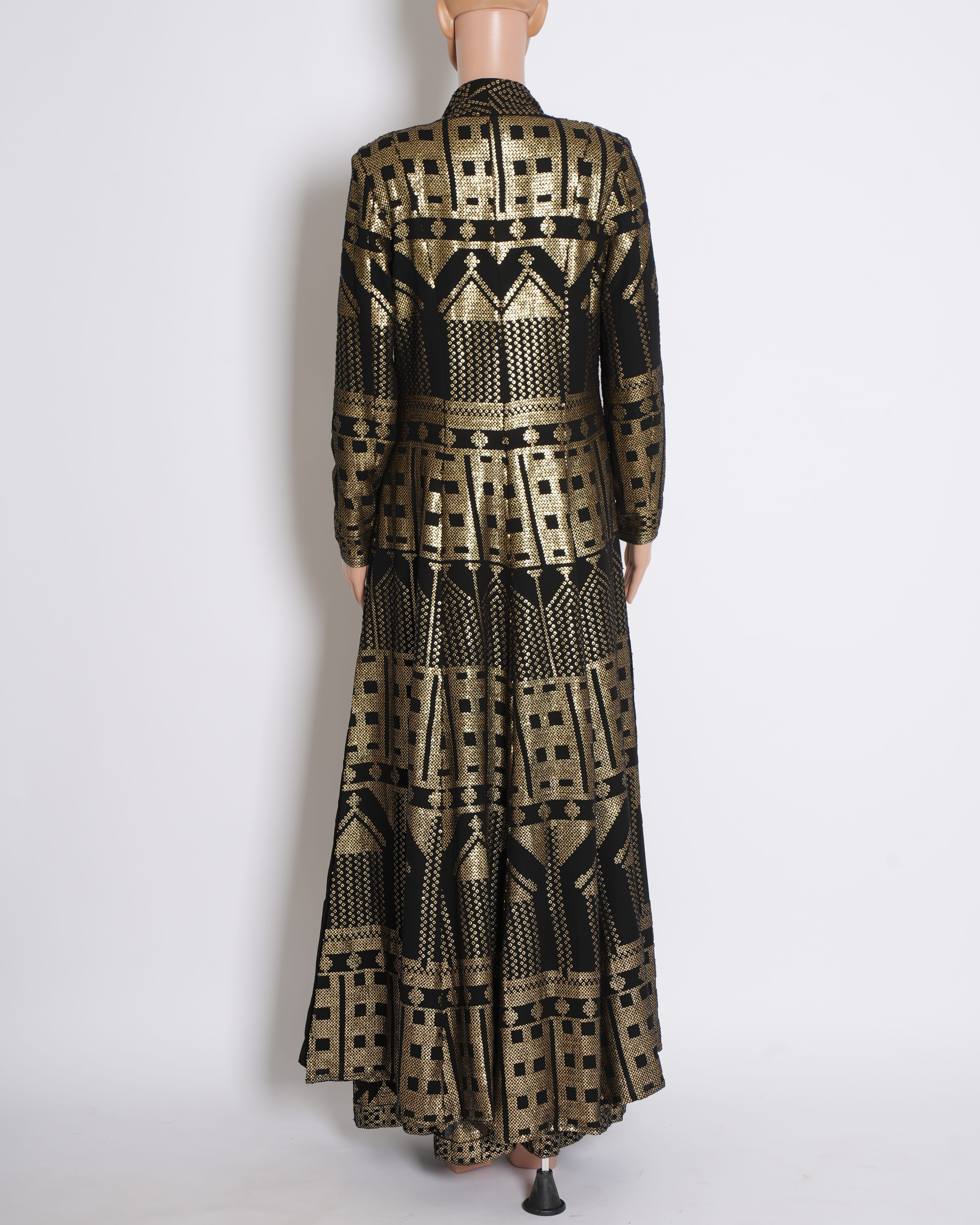 Manish Malhotra Black & Golden Co - ord with Jacket