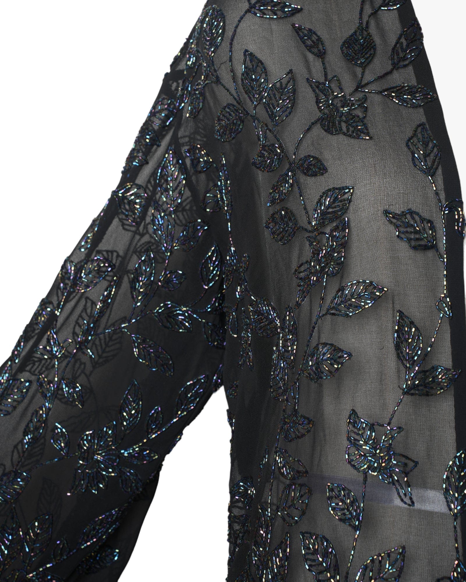 Kresha Bajaj Black Embellished Shrug