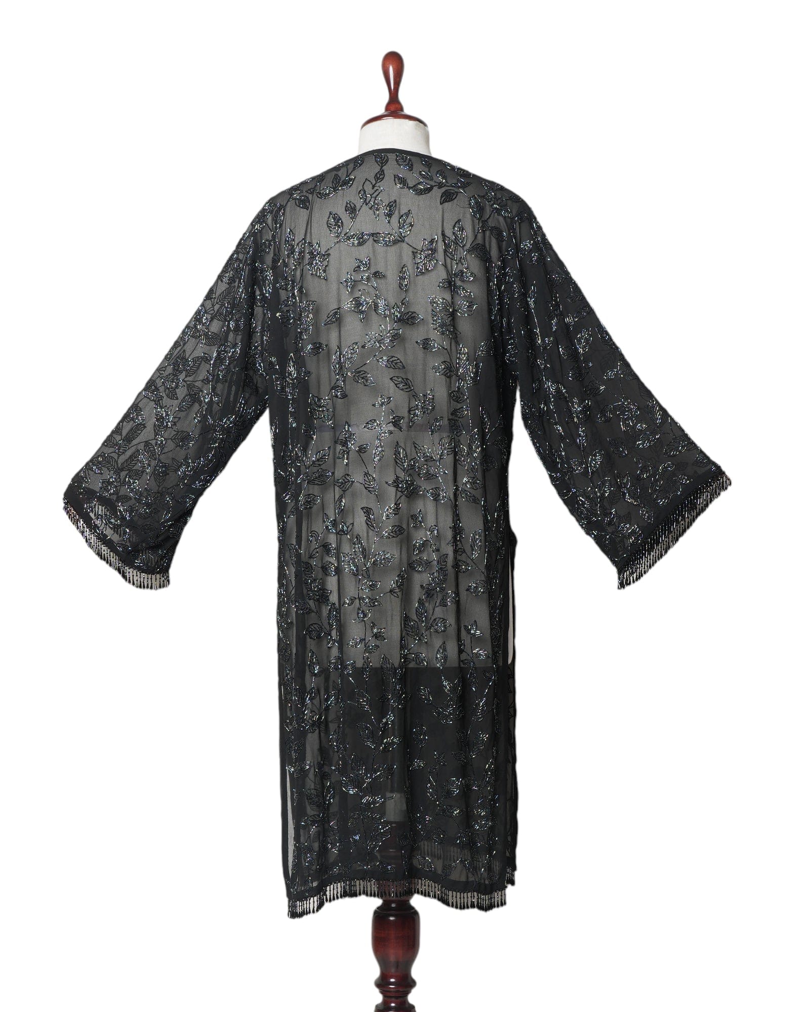 Kresha Bajaj Black Embellished Shrug