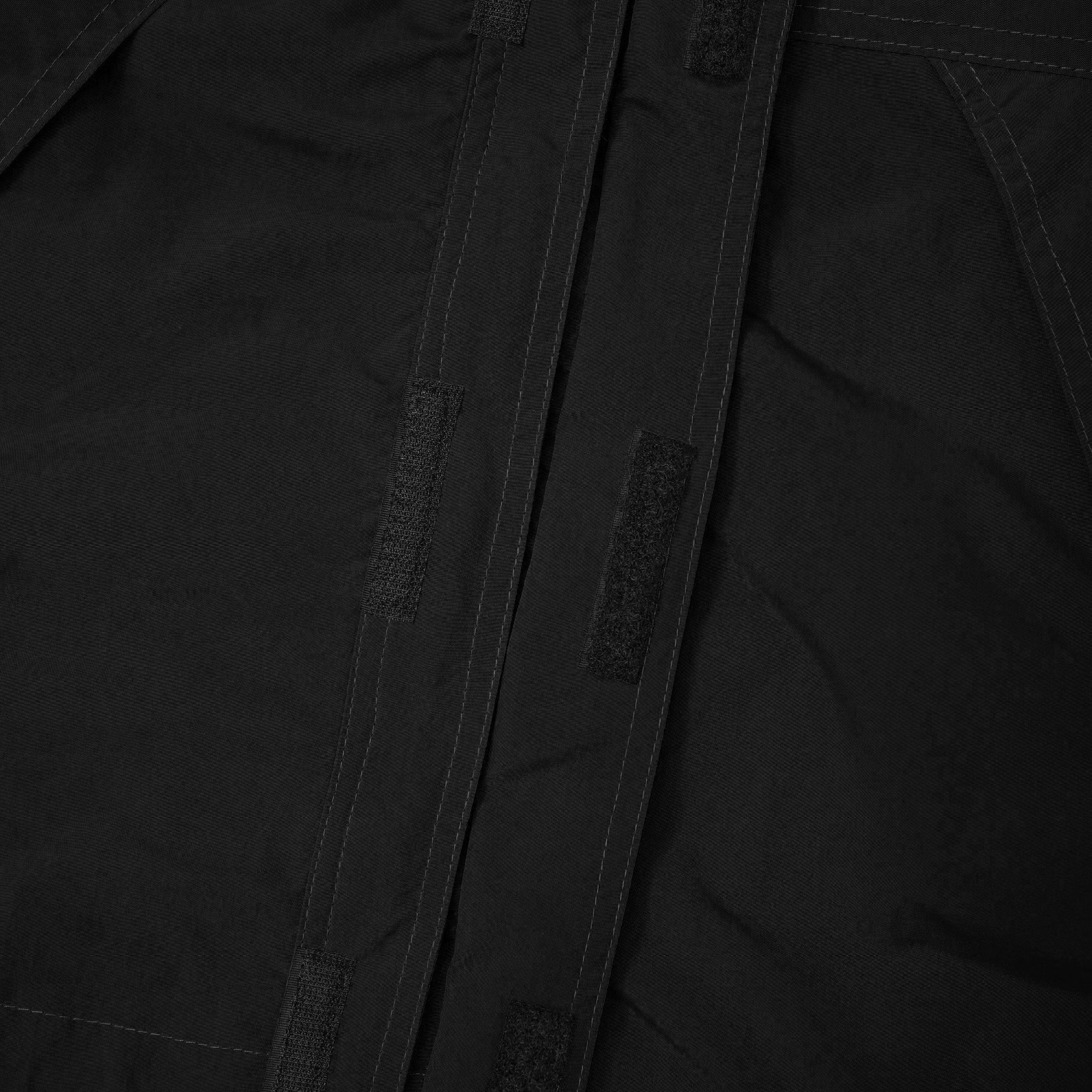 Pot Meets Pop Leafy Outdoor Jacket - Black
