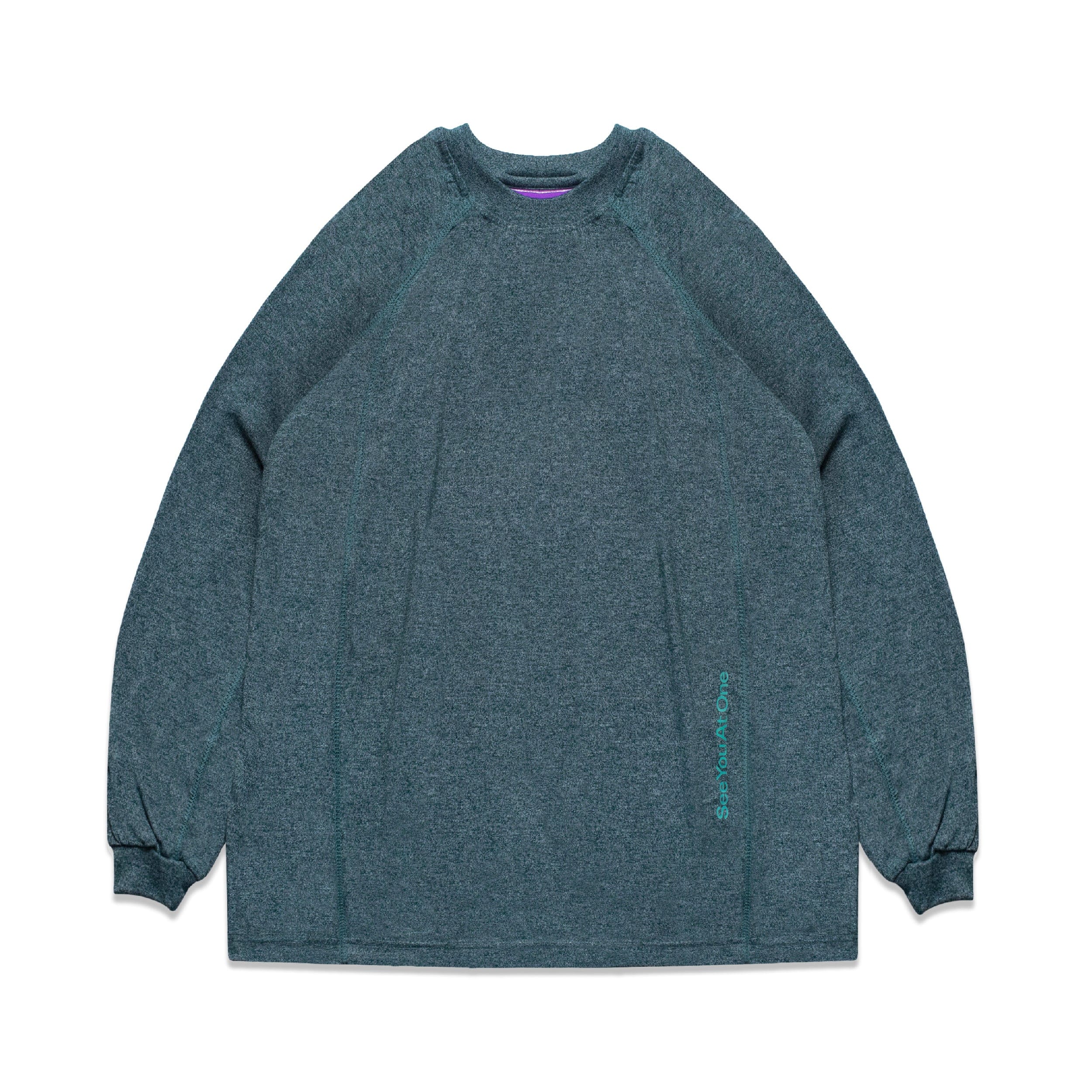 See You At One Fisik Longsleeve - Heather Green